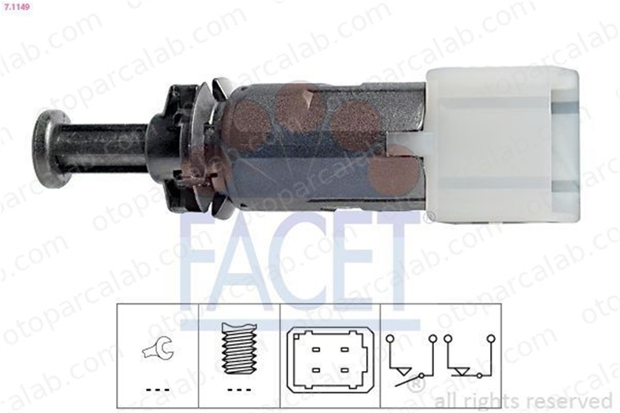 BITAPART BRE380006 Fren Müşürü RENAULT LAGUNA II Grandtour CLIO II 7700414988 93852863