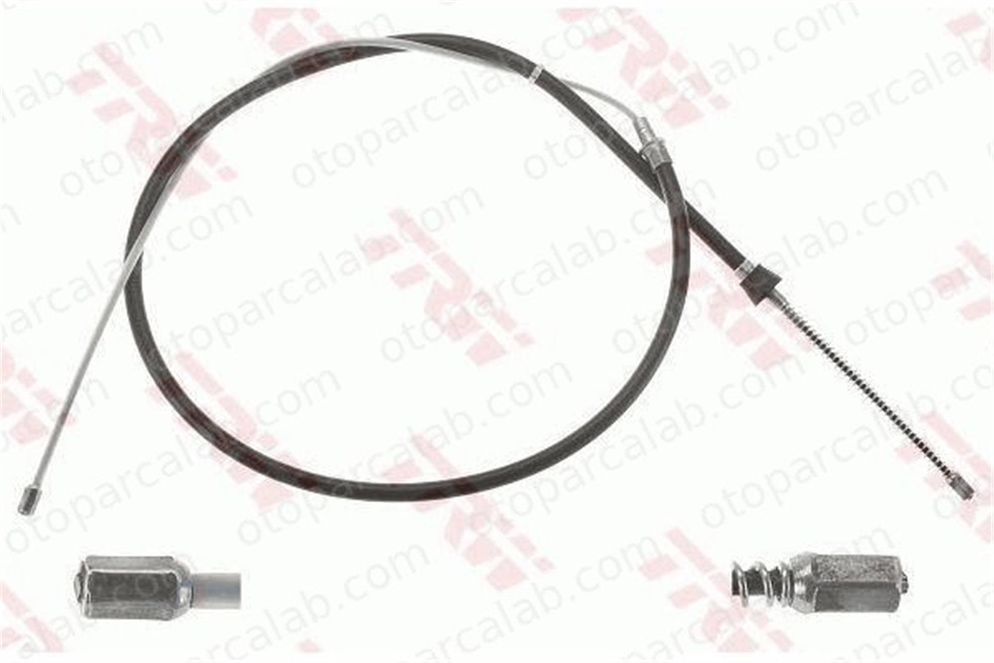 BITAPART BVO453003 El Fren Teli Arka Sağ veya Sol VW POLO V SEAT IBIZA IV SC 6R0609721B