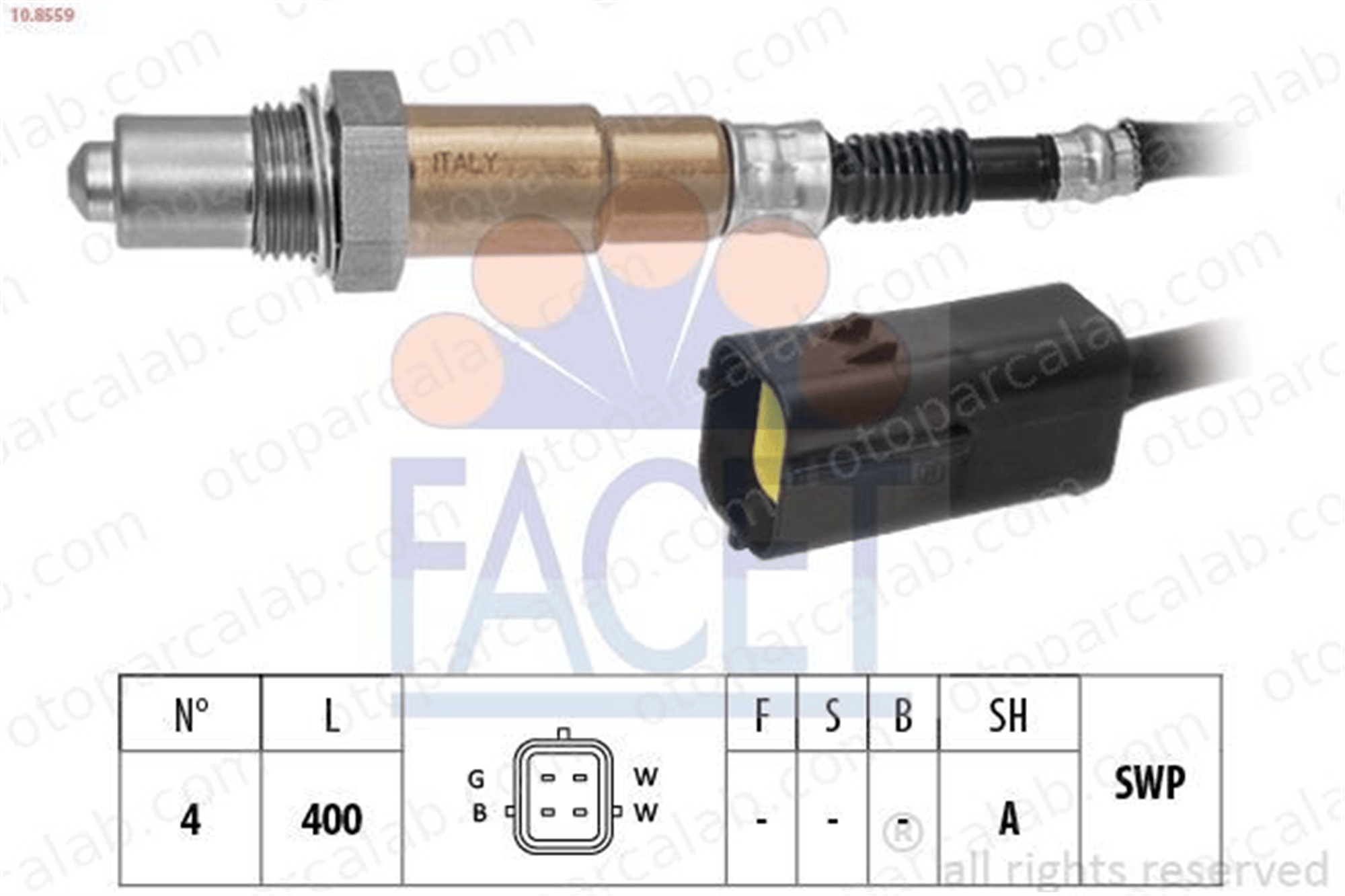 BLUE PRINT 96423429 Oksijen (Lambda) Sensörü CHEVROLET AVEO / KALOS Sedan SPARK 96423429 96418970