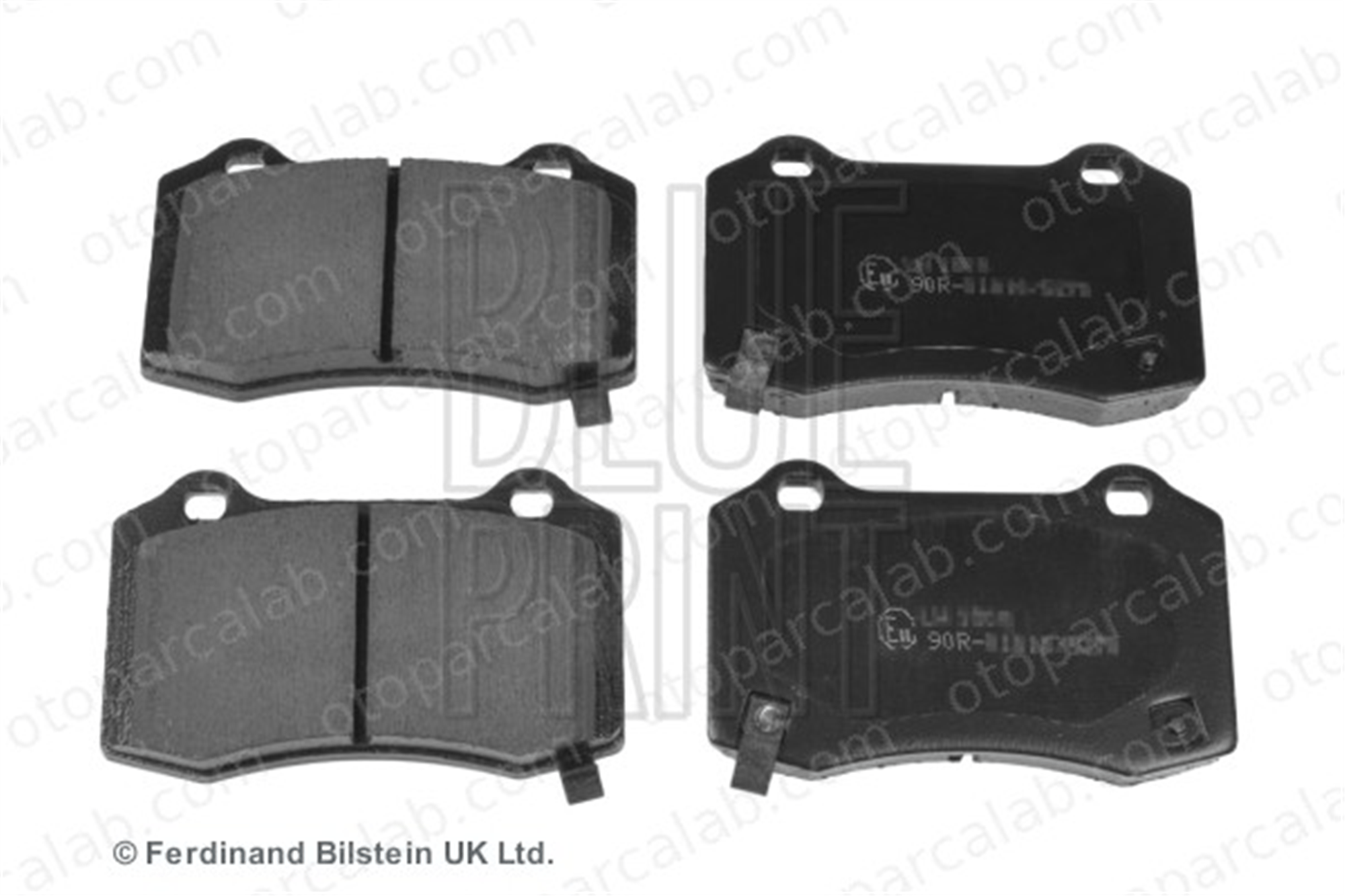BLUE PRINT ADA104206 Fren Disk Balata Arka DODGE CHARGER CHRYSLER 300C Touring 25940439 89047744
