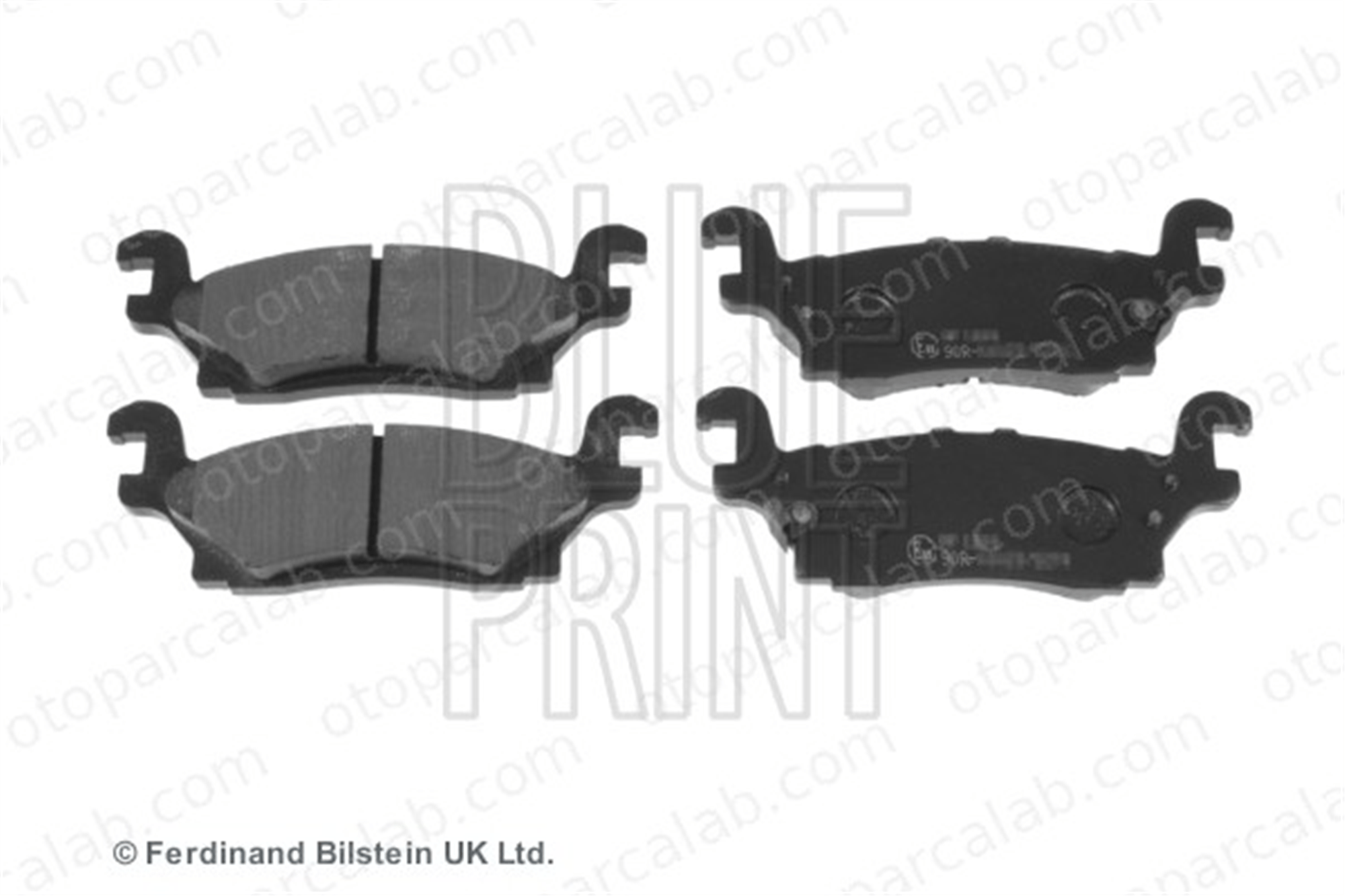 BLUE PRINT ADA104222 Fren Disk Balata Arka HUMMER HUMMER H3 19208132SK1 15240812