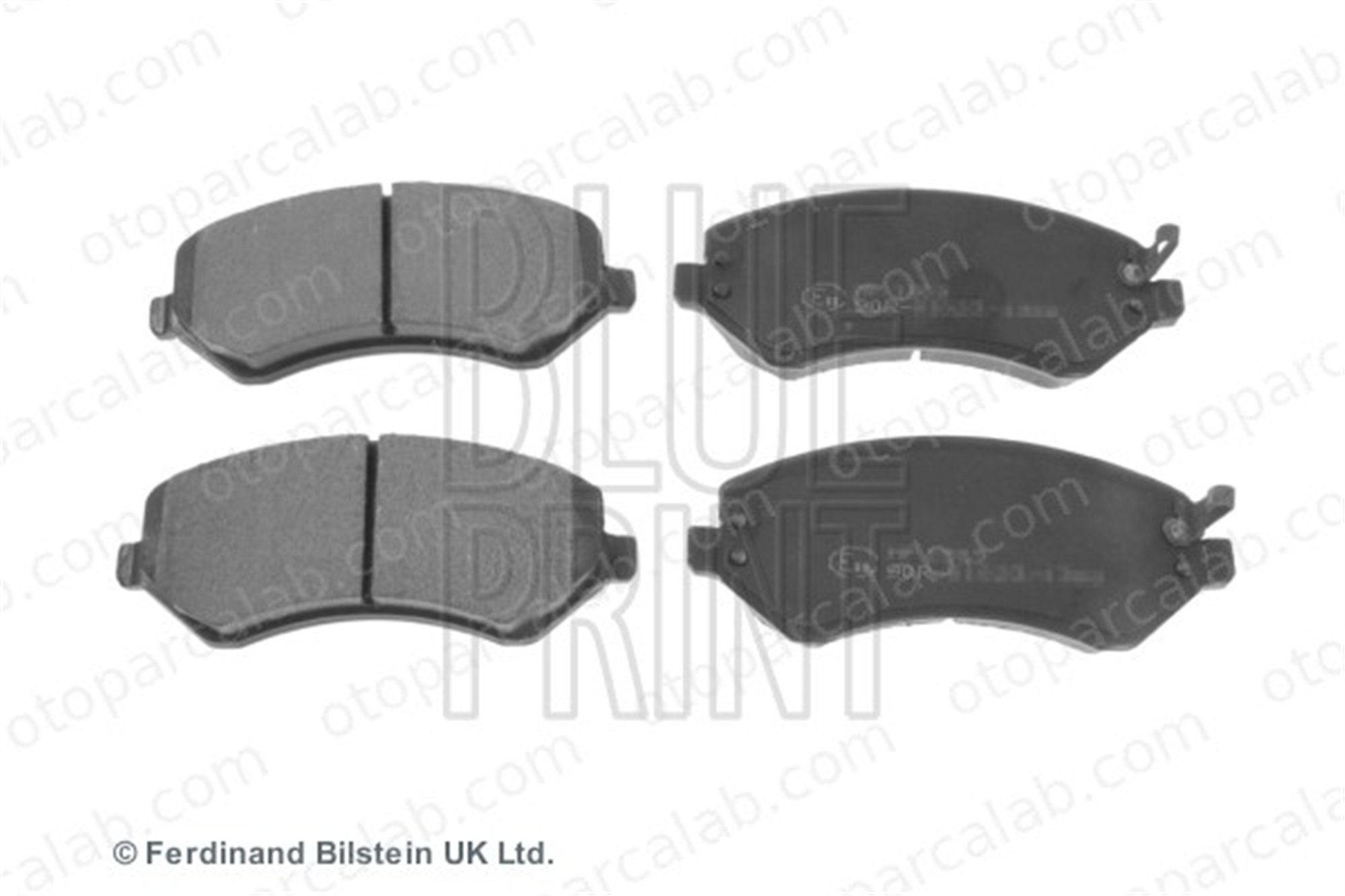 BLUE PRINT ADA104223 Fren Disk Balata Ön JEEP CHEROKEE DODGE CARAVAN 5066427AA 05066427AA