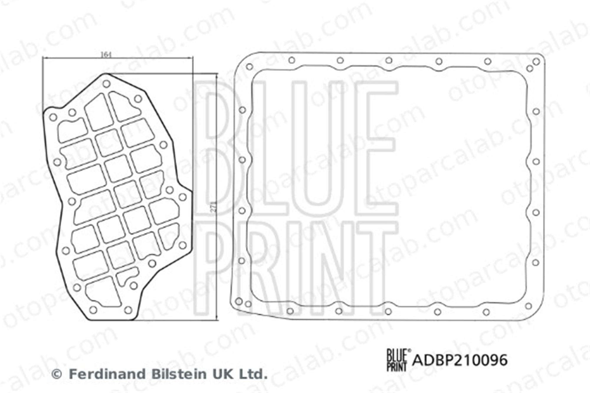 BLUE PRINT ADBP210096 Şanzıman Yağ Filtresi NISSAN PATHFINDER III KIA SORENTO I 462404C000 3139790X00