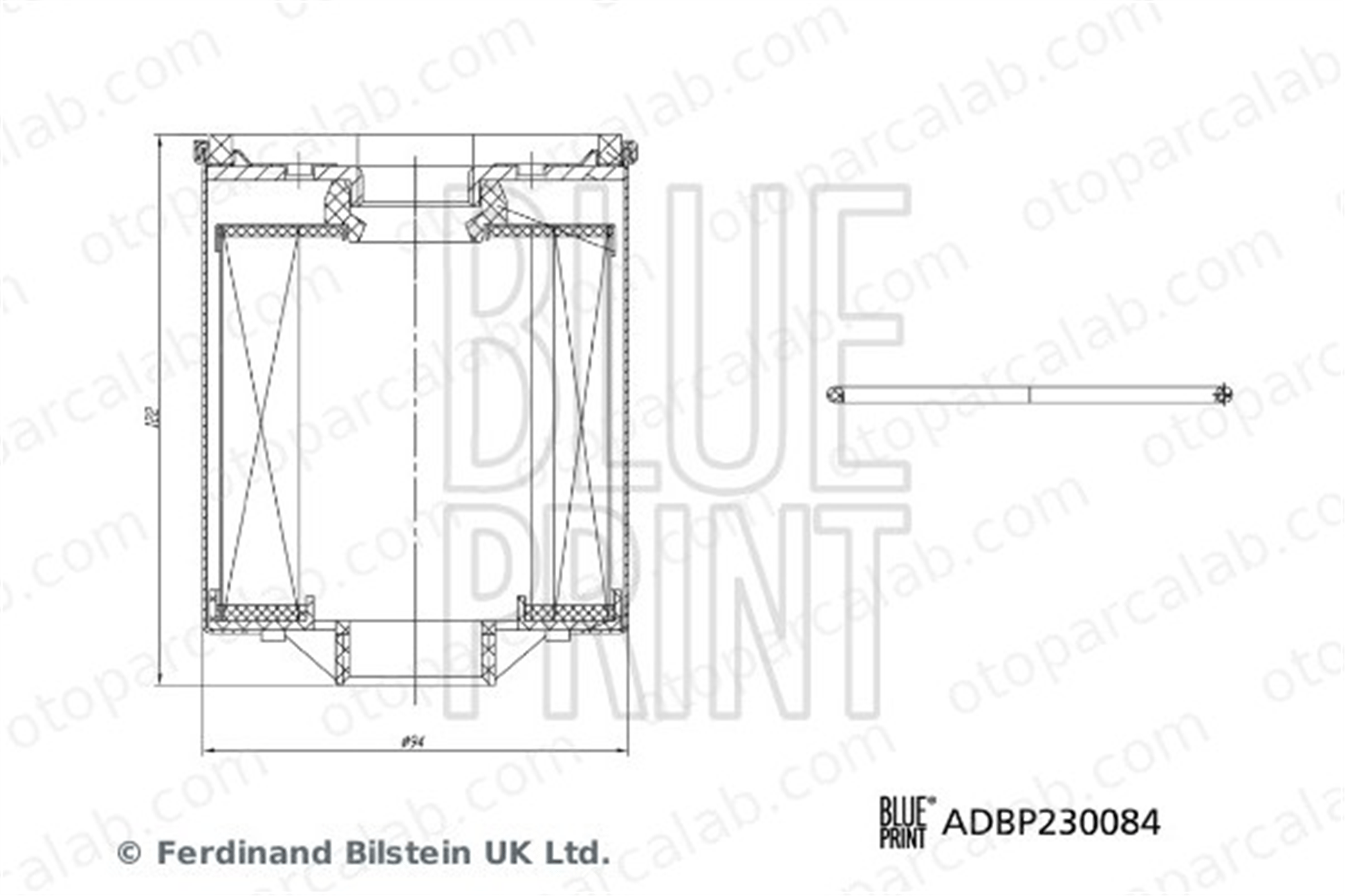 BLUE PRINT ADBP230084 Yakıt Filtresi MERCEDES-BENZ SPRINTER 3-t Minibüs/Otobüs SPRINTER 3-t Panelvan/Van 4770203 0004770203