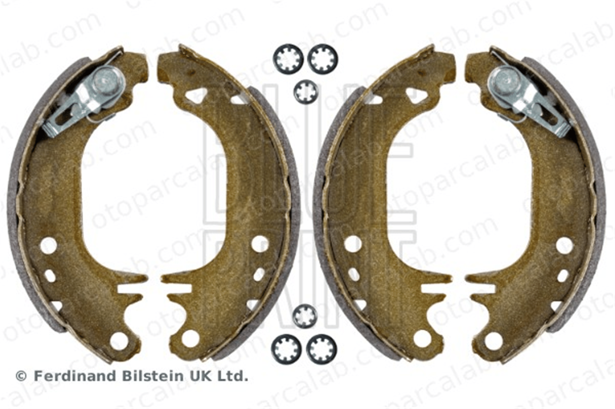 BLUE PRINT ADBP410011 Fren Pabuçlu Balata Arka PEUGEOT 106 I 106 II 4241J9 4241L3