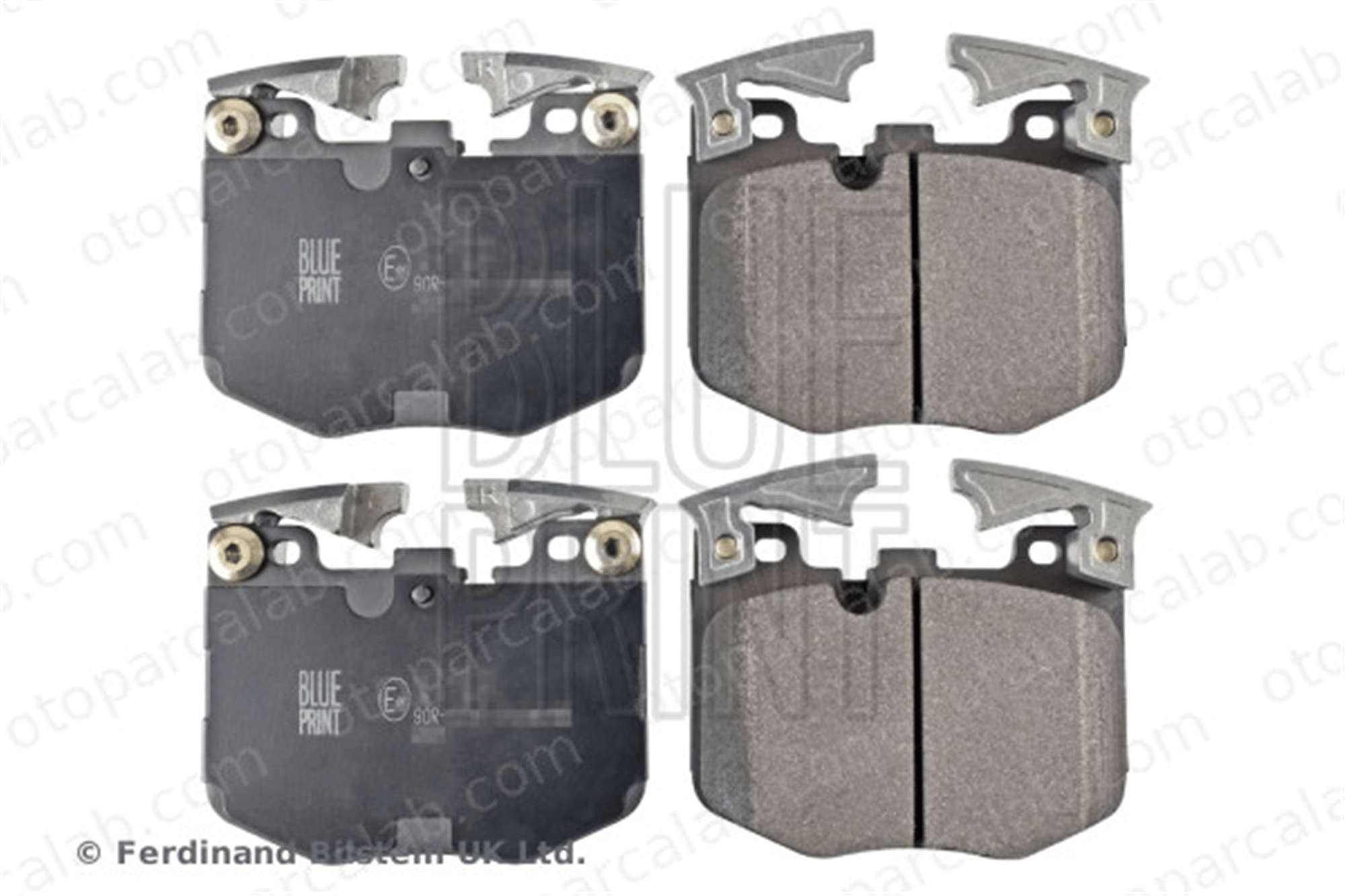 BLUE PRINT ADBP420002 Fren Disk Balata Ön BMW 5 5 Touring 34116888457 34116872750