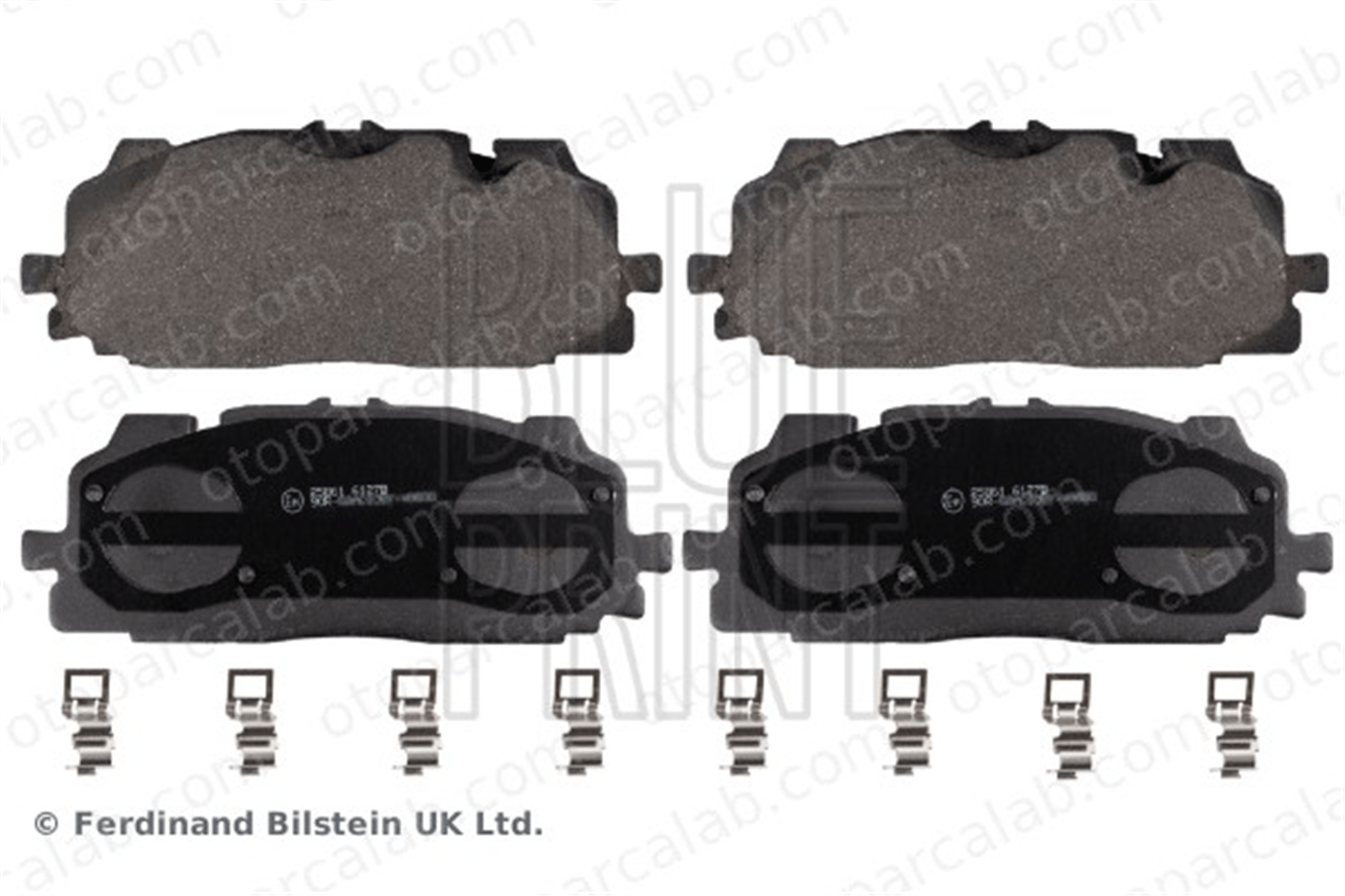 BLUE PRINT ADBP420024 Fren Disk Balata Ön AUDI A6 C8 A6 C8 Avant 4M0698151H 4K0698151