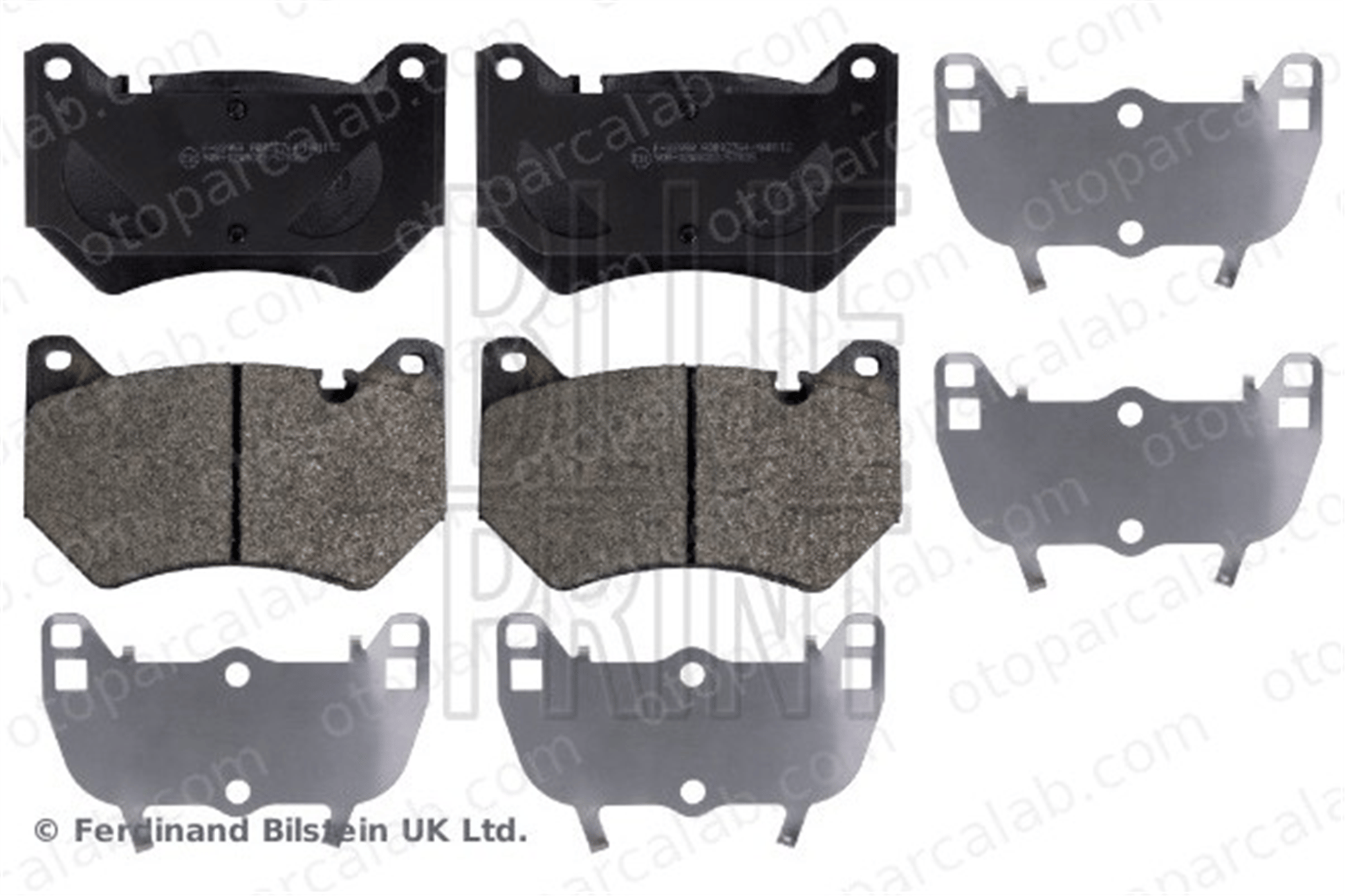 BLUE PRINT ADBP420077 Fren Disk Balata Ön AUDI Q5 Q5 Sportback 80A698151C 80A698151H