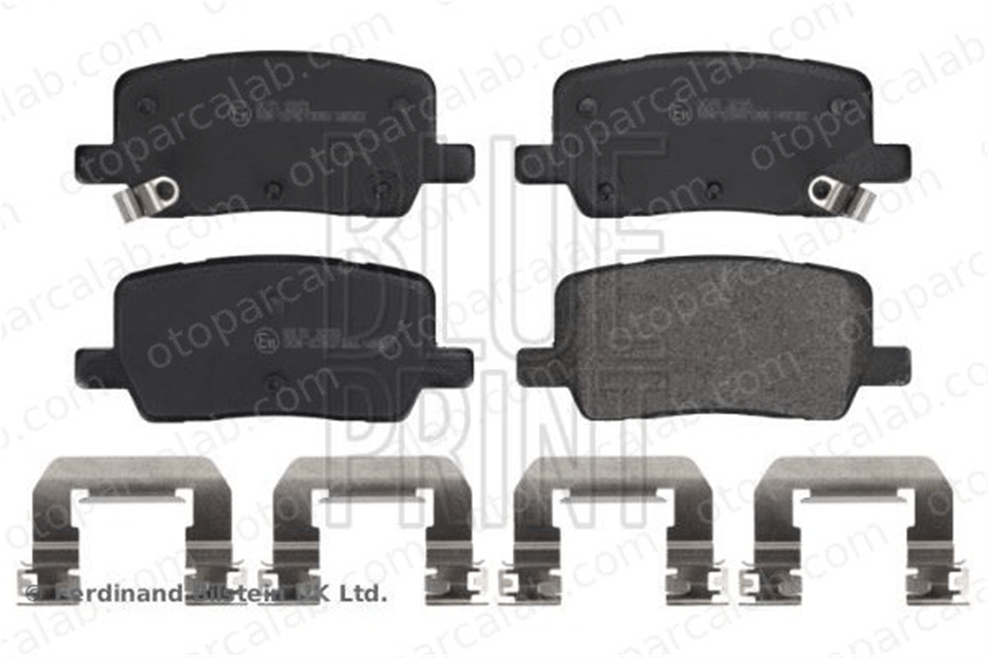 BLUE PRINT ADBP420118 Fren Disk Balata Ön TESLA MODEL S MODEL X 109741600B 109741600C