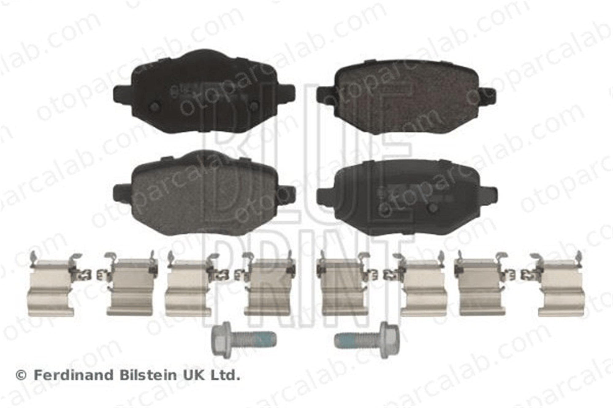 BLUE PRINT ADBP420126 Fren Disk Balata Ön PEUGEOT 208 II 2008 II ADBP420126 1680301680