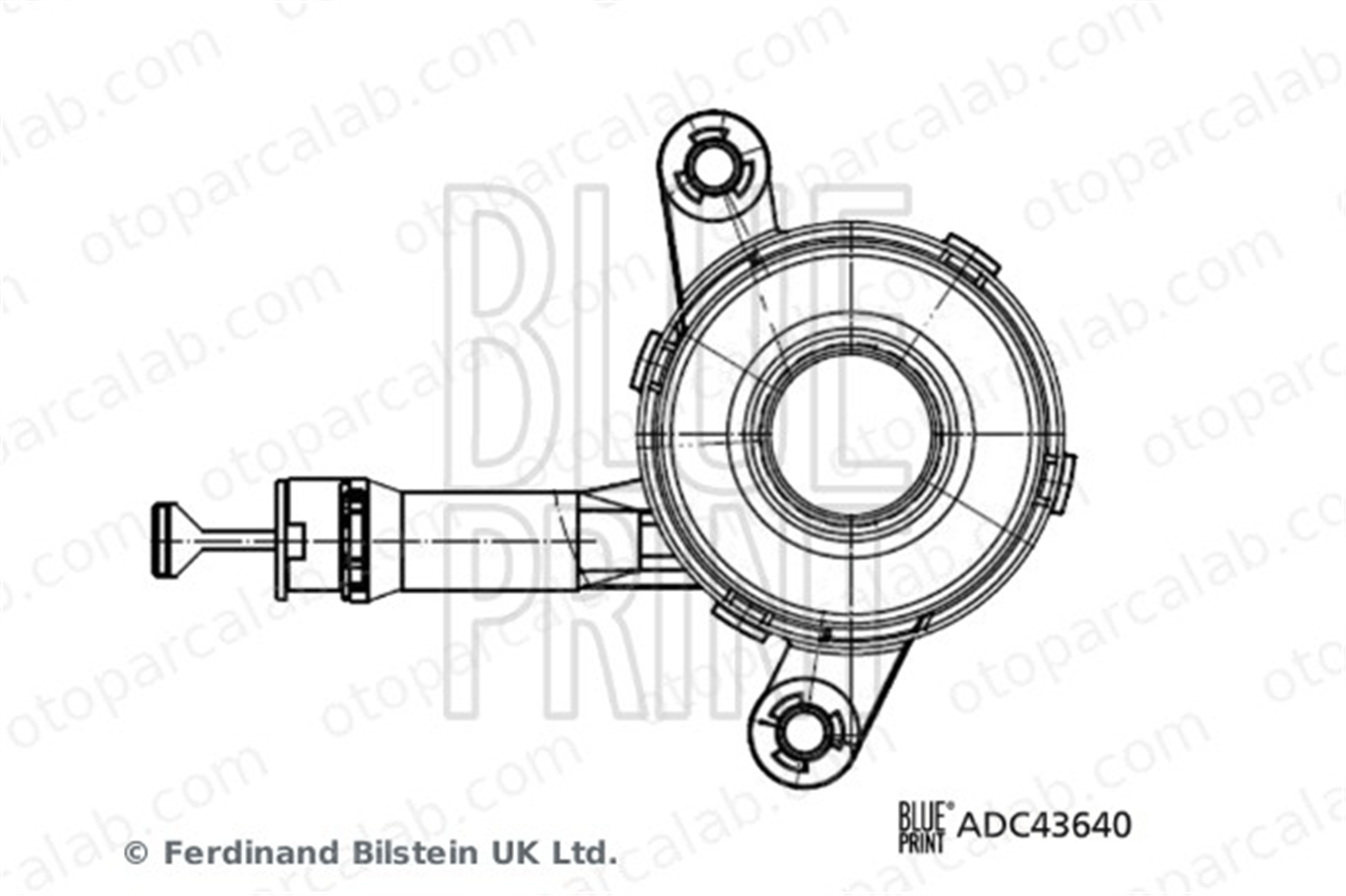 BLUE PRINT ADC43640 Debriyaj Rulmanı MITSUBISHI ASX LANCER VIII 2324A015 1607678680