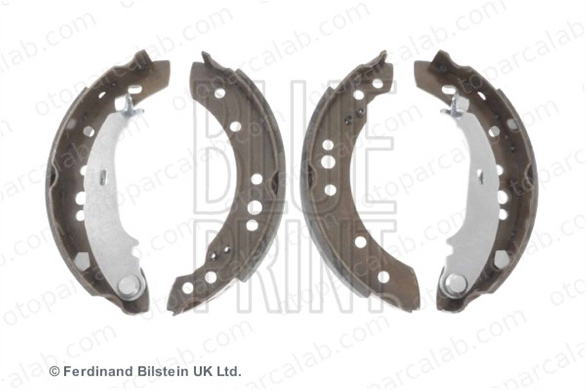 BLUE PRINT ADC44146 Fren Pabuçlu Balata Arka MITSUBISHI COLT VI SMART FORFOUR MN186120SK1 MN186120