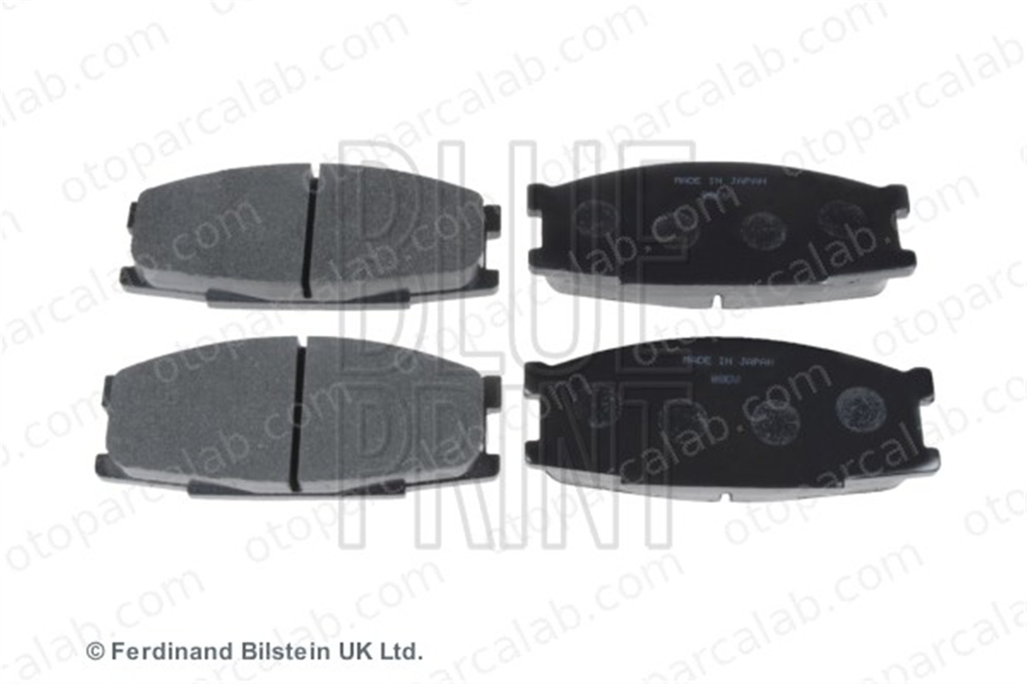 BLUE PRINT ADC44214 Fren Disk Balata Ön BMW 3 Coupe HONDA CIVIC VI Fastback MB295690 MC112191