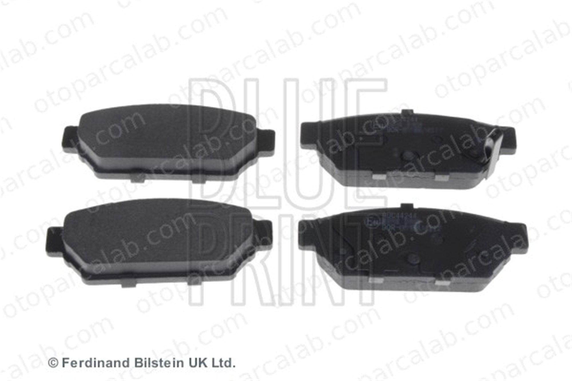 BLUE PRINT ADC44244 Fren Disk Balata Arka MITSUBISHI CARISMA CARISMA Sedan MR389565 MB928314