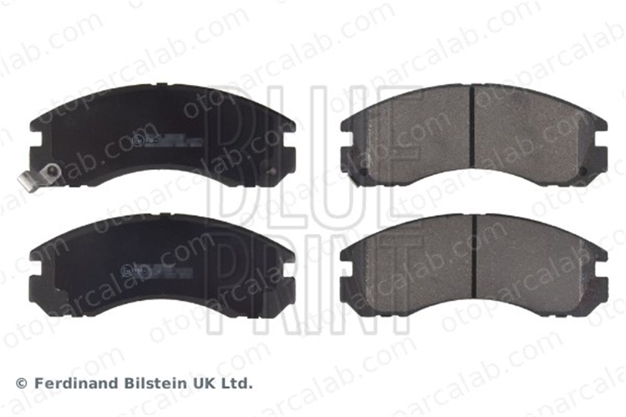 BLUE PRINT ADC44250 Fren Disk Balata Ön MITSUBISHI OUTLANDER II SPACE WAGON 1609252780 425387