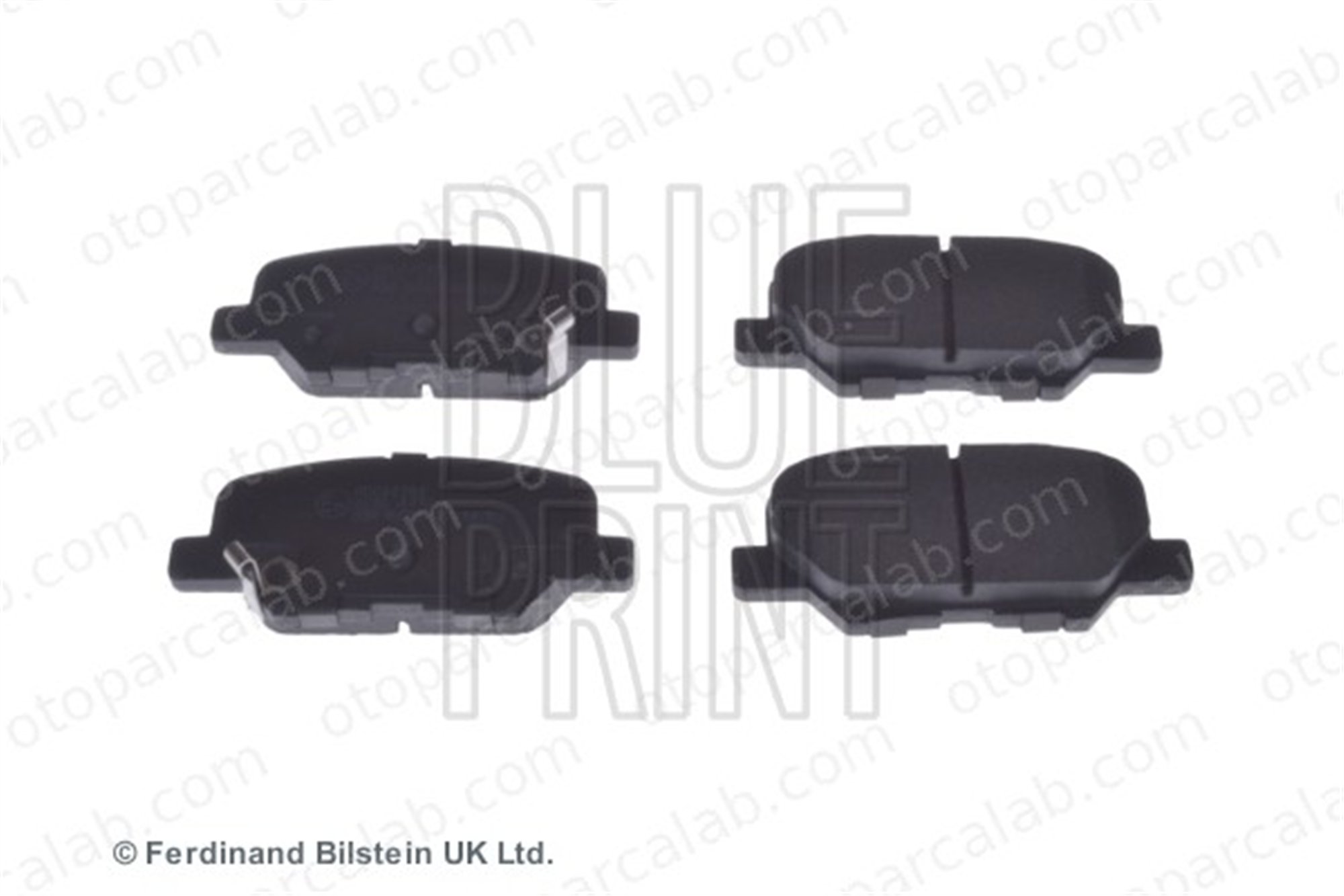 BLUE PRINT ADC44288 Fren Disk Balata Arka MAZDA 6 Sedan 6 Station wagon 4605A998 1609899680