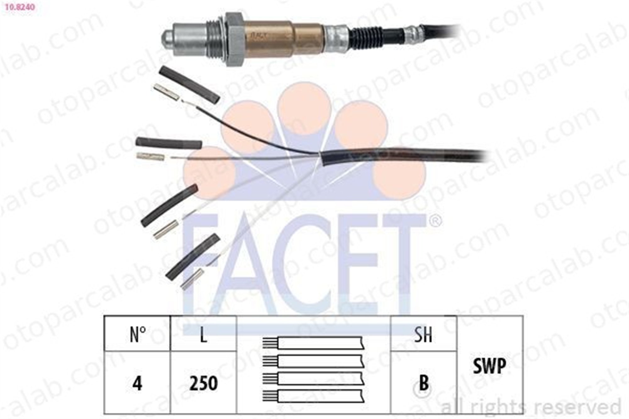 BLUE PRINT ADC47011 Oksijen (Lambda) Sensörü AUDI A6 C5 A6 C5 Avant MD306893 MD136308
