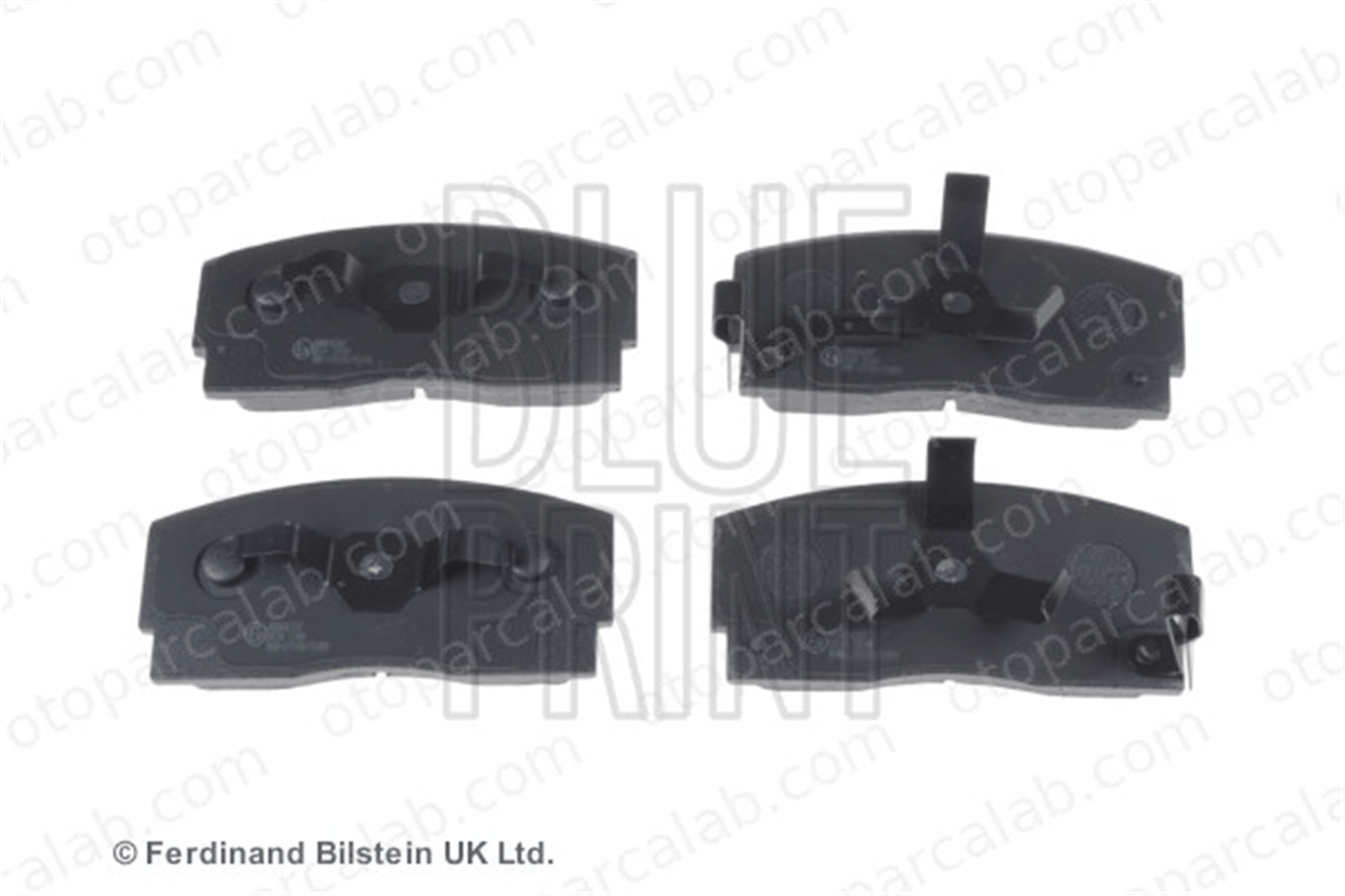 BLUE PRINT ADD64207 Fren Disk Balata Ön DAIHATSU CHARADE III APPLAUSE I Hatchback 449187706 0449187706