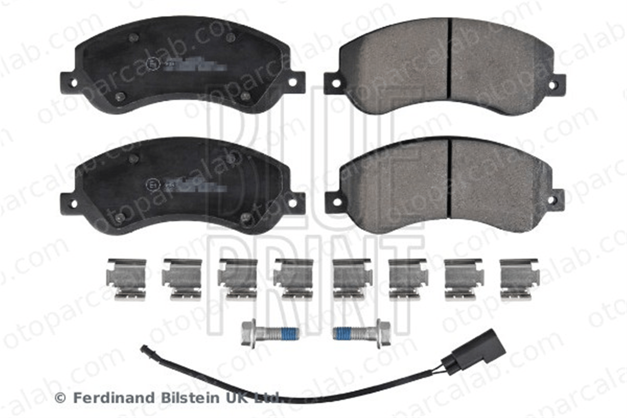 BLUE PRINT ADF124220 Fren Disk Balata Ön FORD TRANSIT Panelvan/Van TRANSIT Platform şasi 6C112K021B9A 1371402