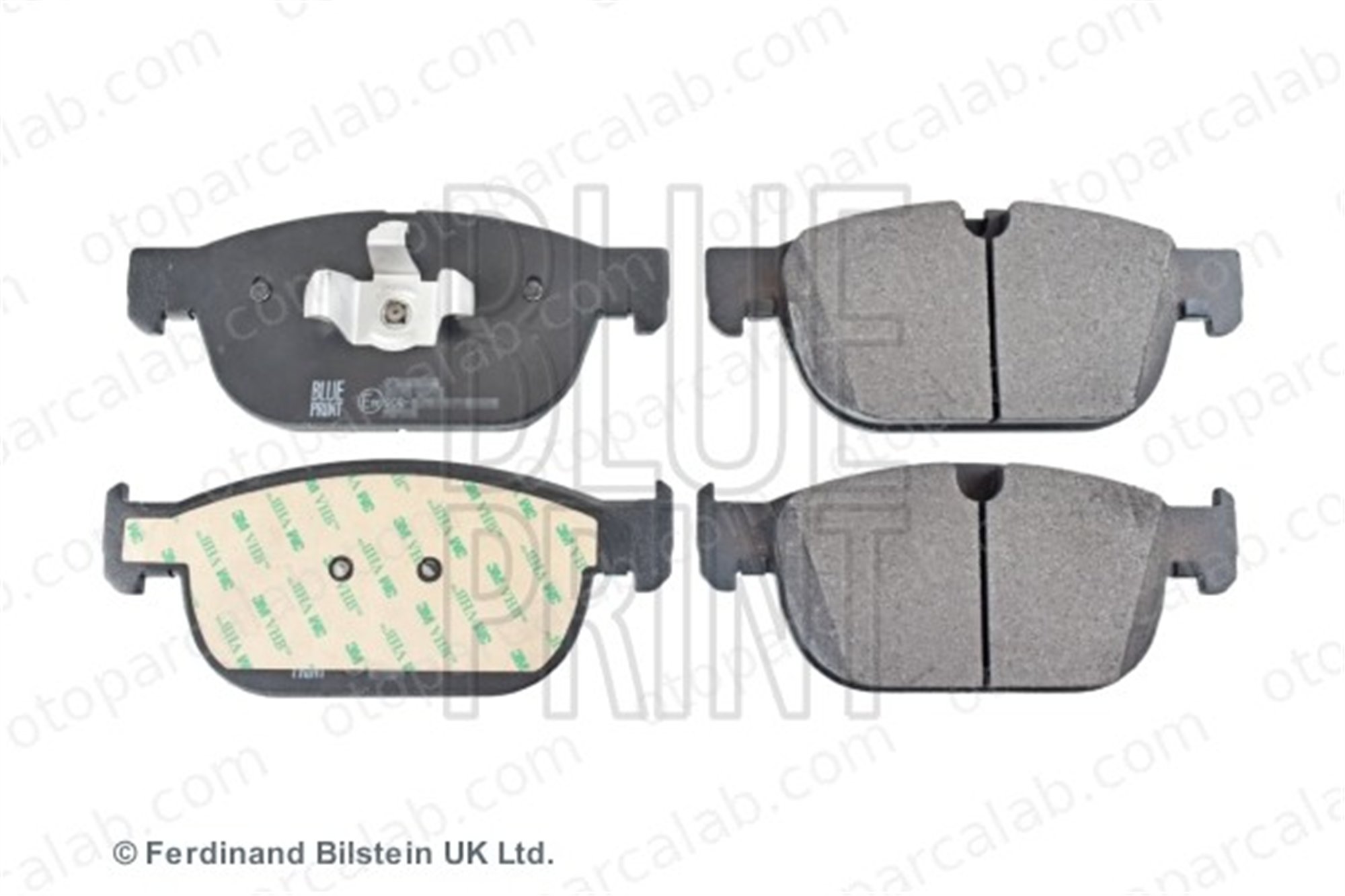 BLUE PRINT ADF124234 Fren Disk Balata Ön VOLVO XC60 II V90 II Station wagon 31665288 31499905