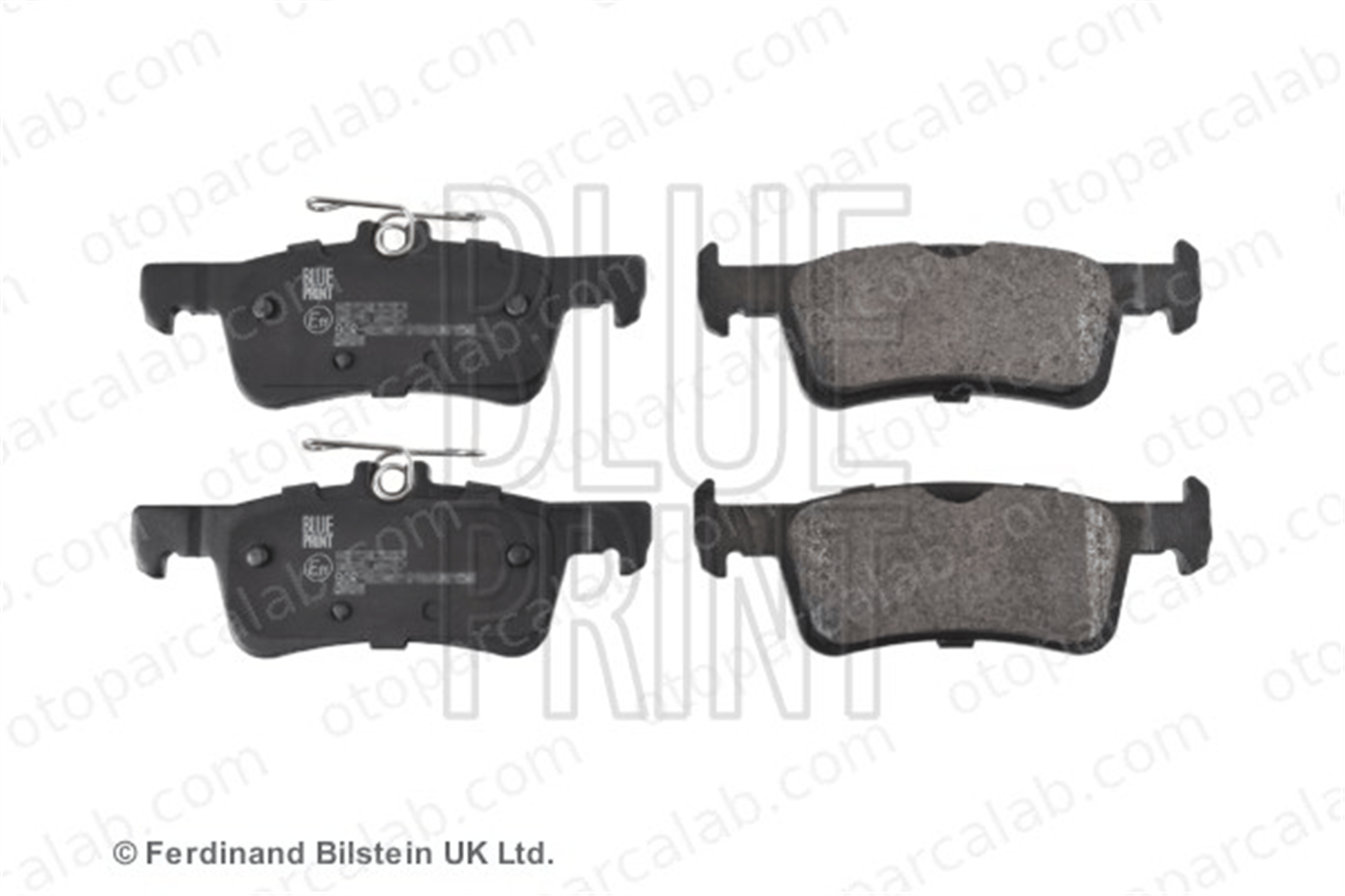 BLUE PRINT ADF124238 Fren Disk Balata Arka PEUGEOT 308 II 308 SW II KTK1BC2M007AC 2123543