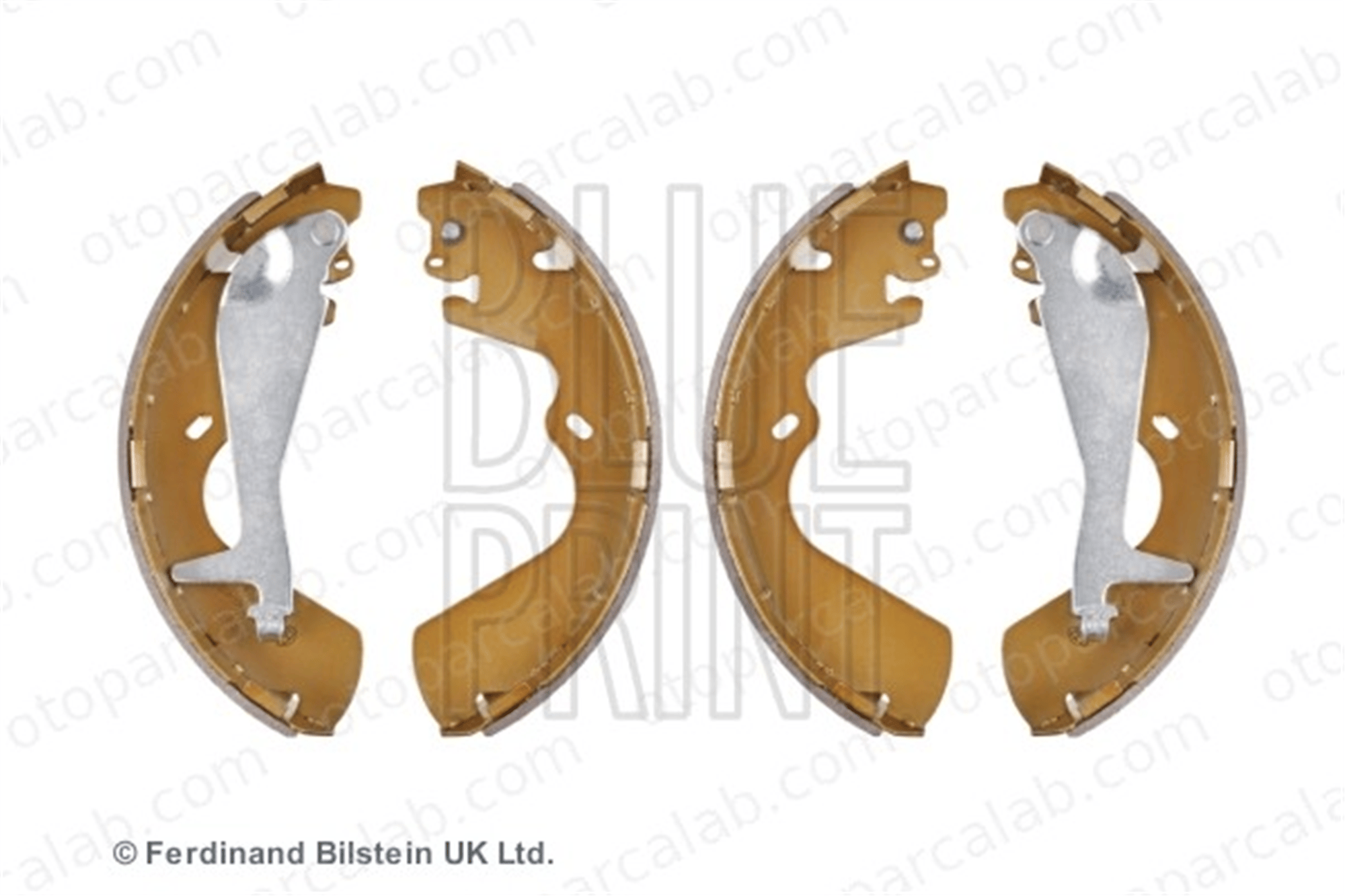 BLUE PRINT ADG04123 Fren Pabuçlu Balata Arka HYUNDAI H-1 / STAREX Minibüs/Otobüs H-1 Panelvan/Van 583054AA00 583054AA10