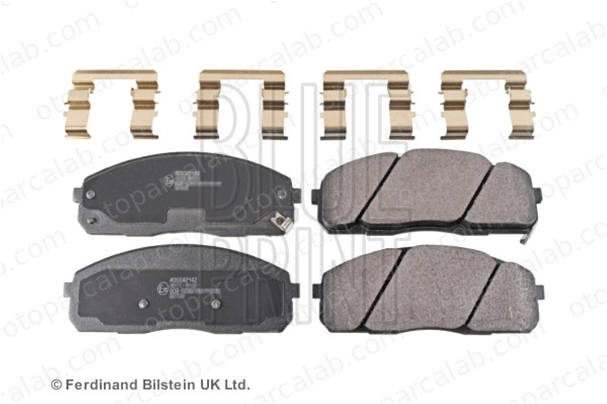 BLUE PRINT ADG042142 Fren Disk Balata Ön HYUNDAI H100 Platform şasi PORTER Platform şasi 581014FA00