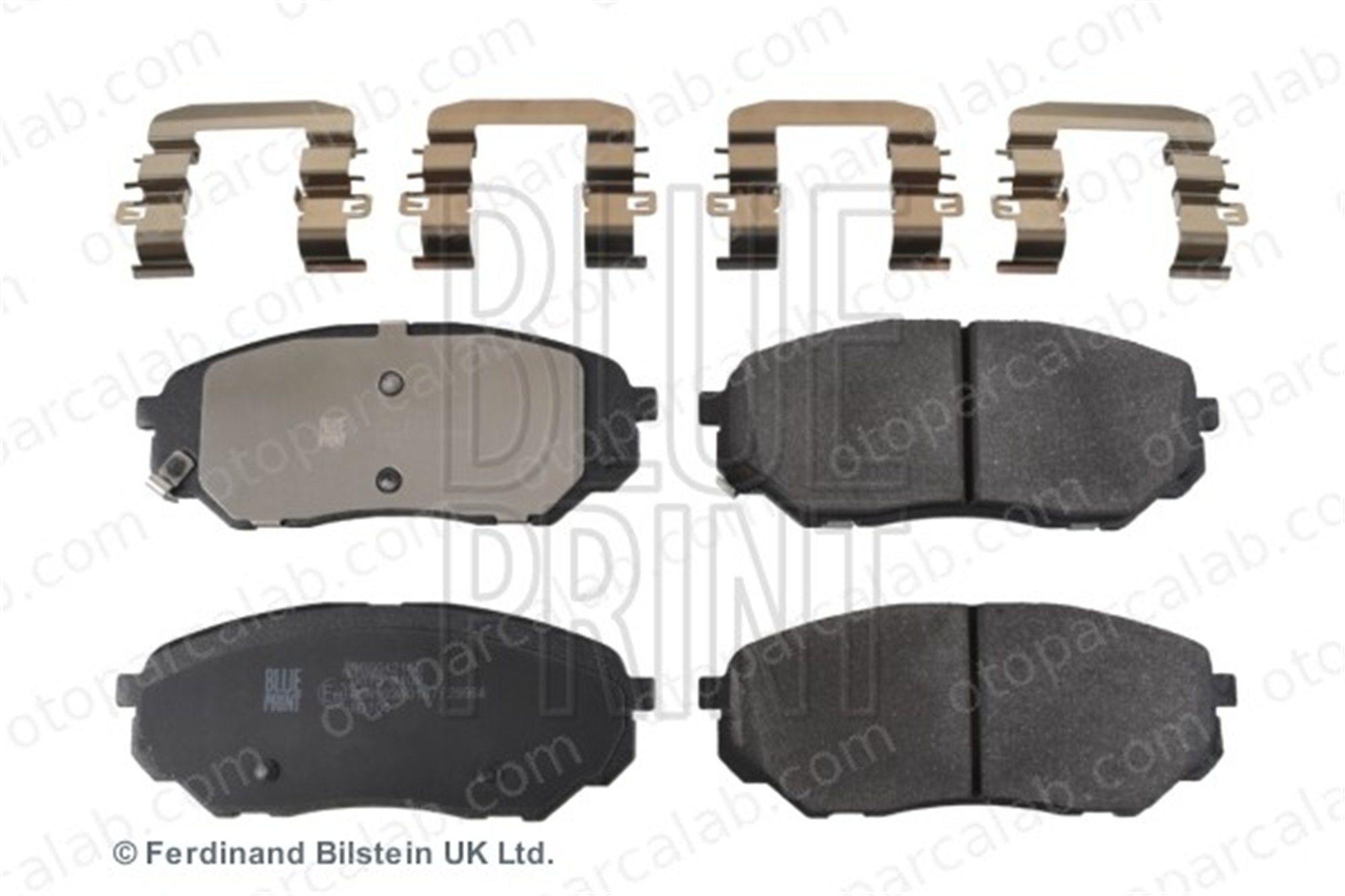 BLUE PRINT ADG042166 Fren Disk Balata Ön HYUNDAI SANTA FE IV KIA SORENTO III 58101C5A70 58101S1A70