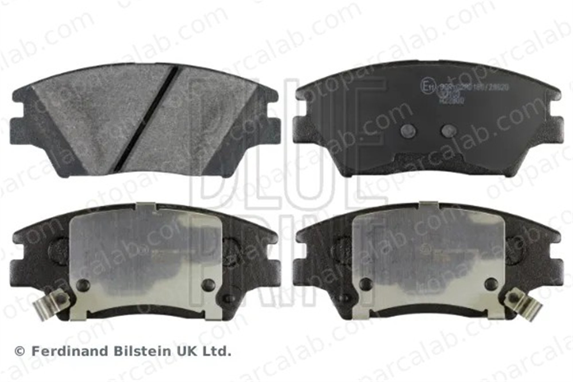 BLUE PRINT ADG042168 Fren Disk Balata Ön SSANGYONG TIVOLI XLV SUV 48130350B0 48130350C0