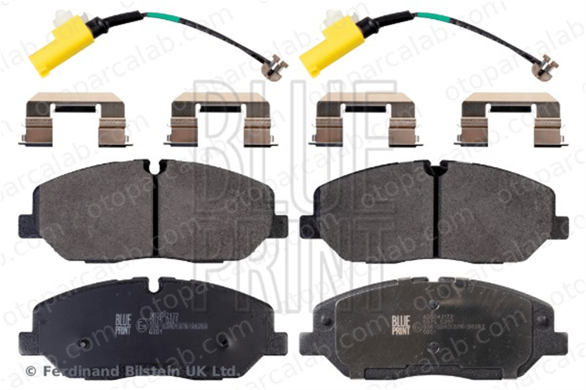 BLUE PRINT ADG042172 Fren Disk Balata Ön HYUNDAI H350 Minibüs/Otobüs H350 Panelvan/Van 5810159A10