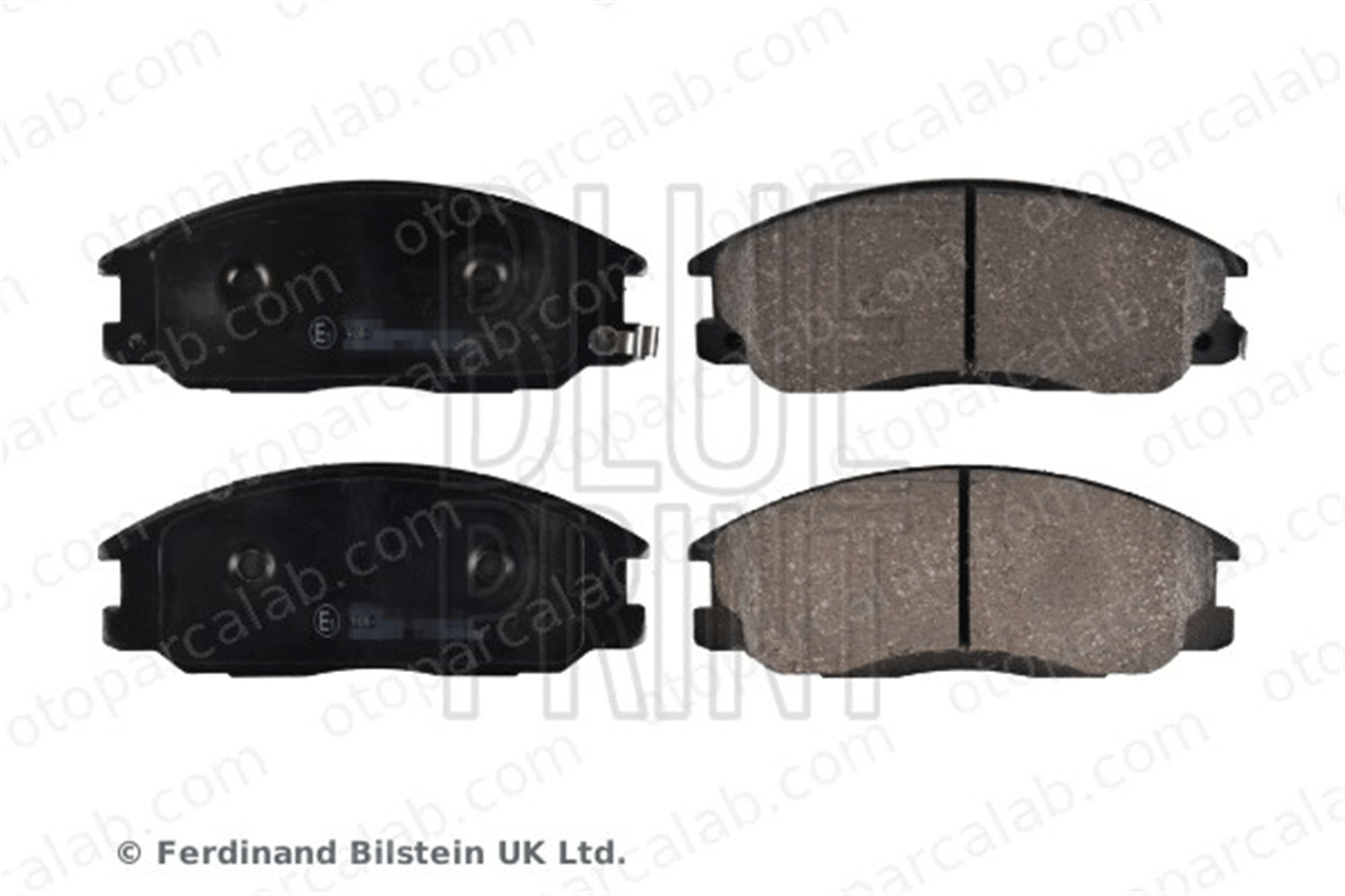 BLUE PRINT ADG04231 Fren Disk Balata Ön HYUNDAI SANTA FÉ I SSANGYONG REXTON / REXTON II 5810126A30S1 1Y040NS041