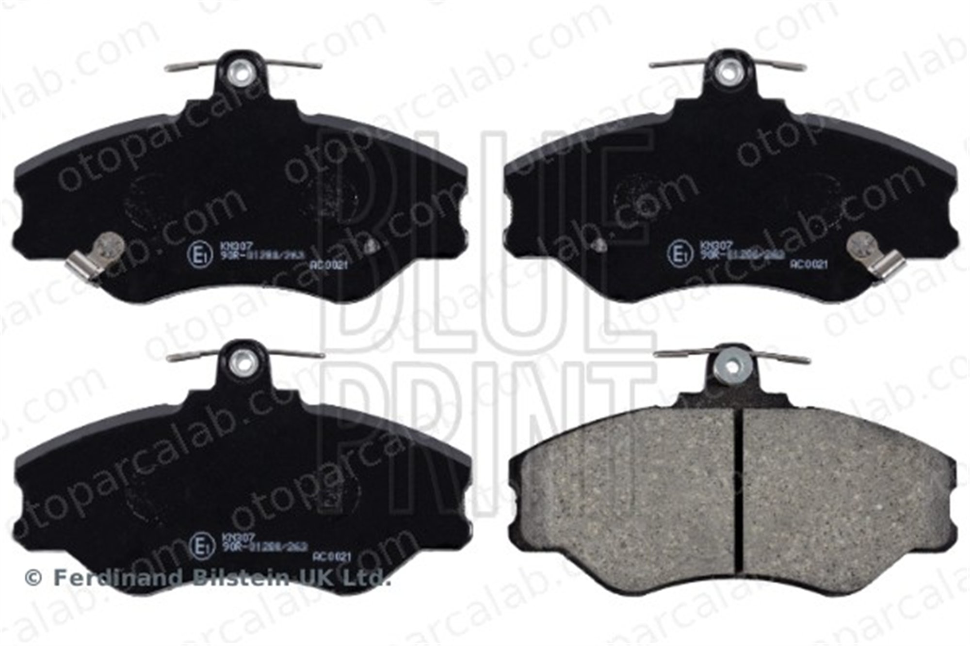 BLUE PRINT ADG04234 Fren Disk Balata Ön HYUNDAI H100 Panelvan/Van H100 Minibüs/Otobüs 5810143A00 5810144A10