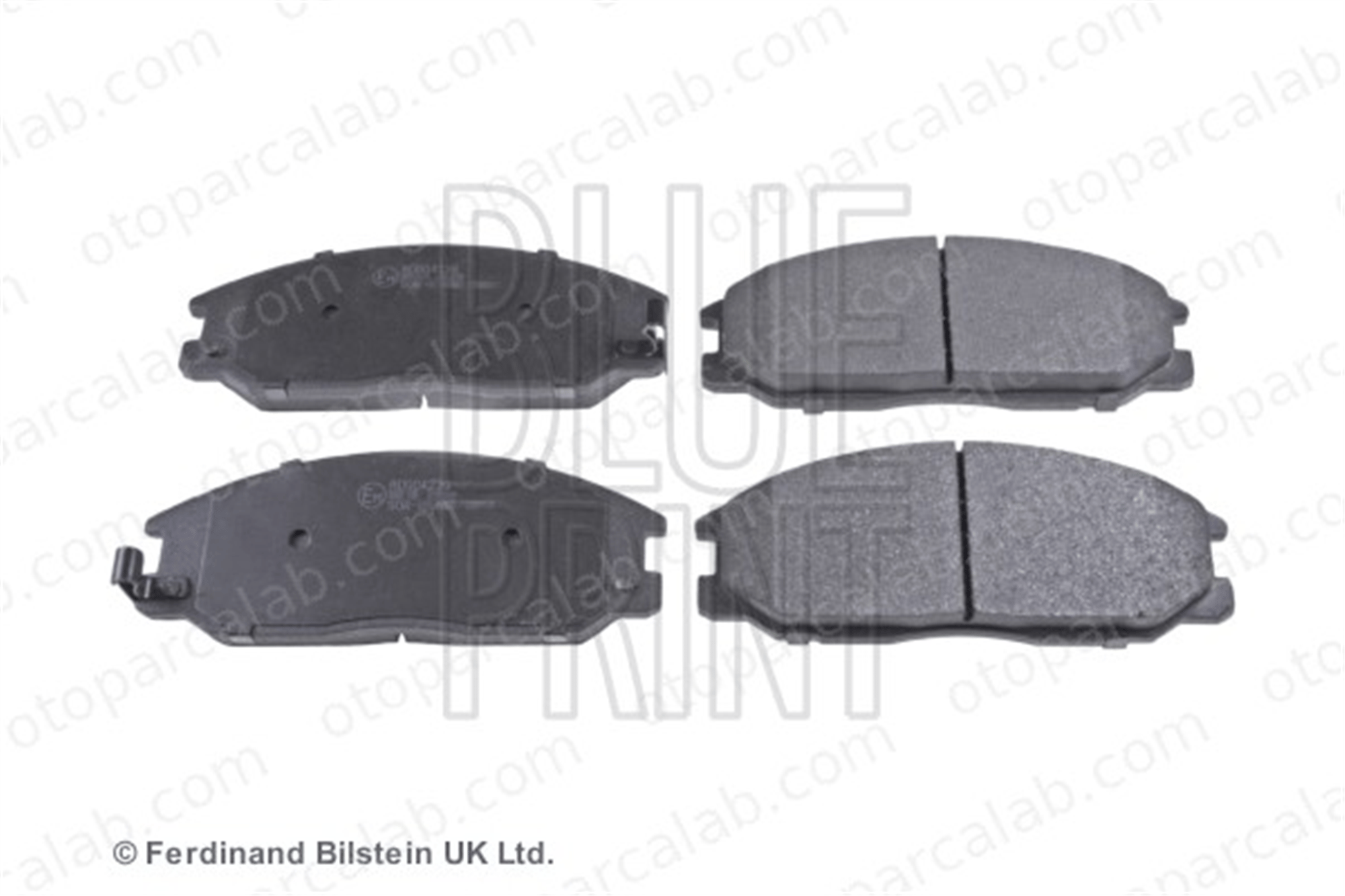BLUE PRINT ADG04239 Fren Disk Balata Ön SSANGYONG KYRON HYUNDAI SANTA FÉ I 5810126A10 48130090A1