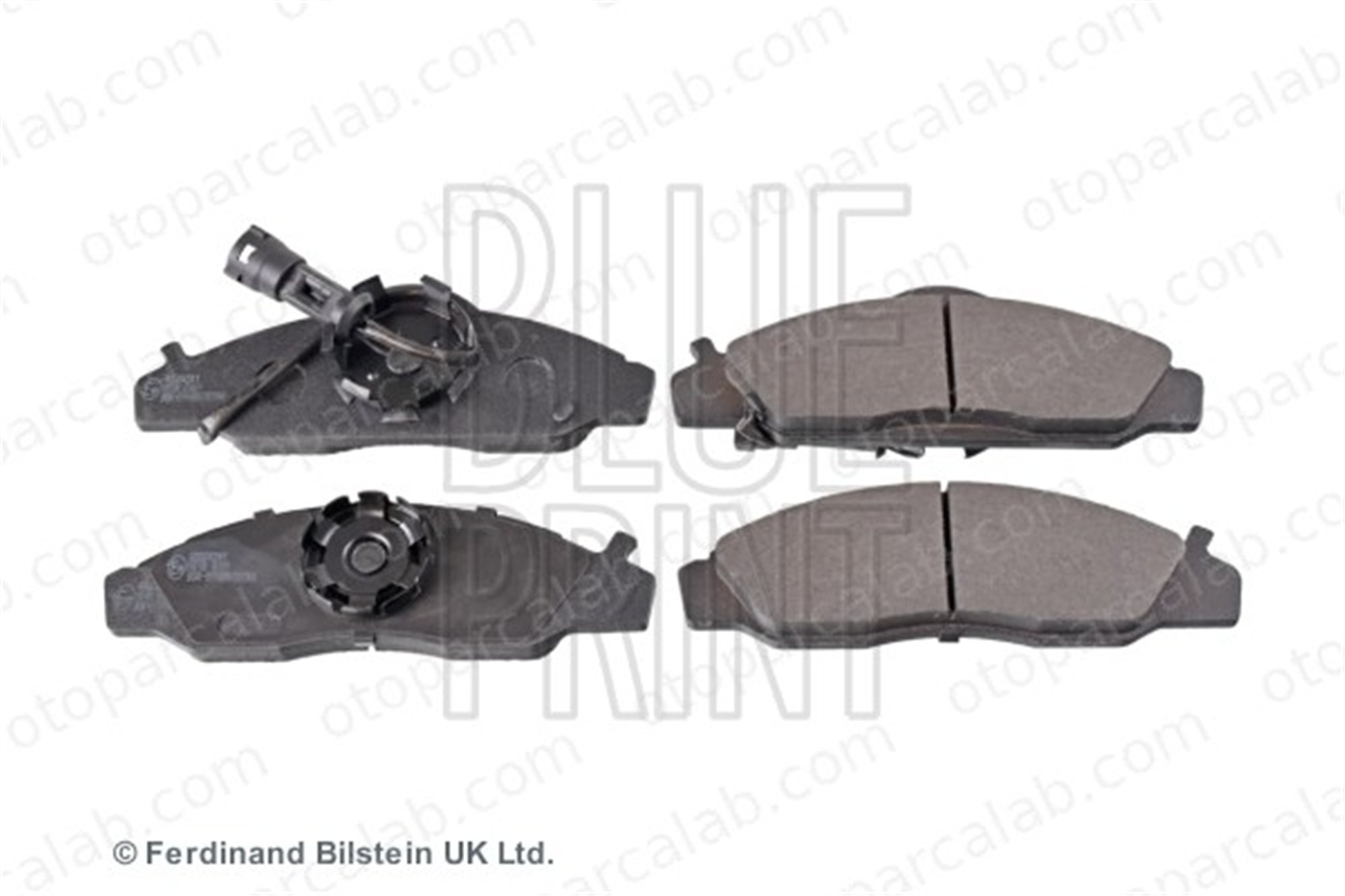 BLUE PRINT ADG04241 Fren Disk Balata Ön SSANGYONG MUSSO DAEWOO KORANDO 4813005012 4813005010