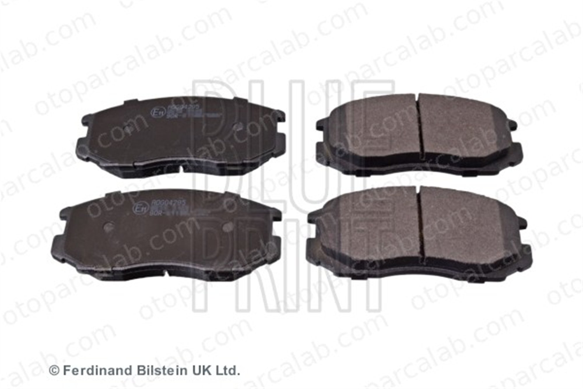 BLUE PRINT ADG04295 Fren Disk Balata Ön DAIHATSU TERIOS PROTON SATRIA 4465B4010 04465B4010