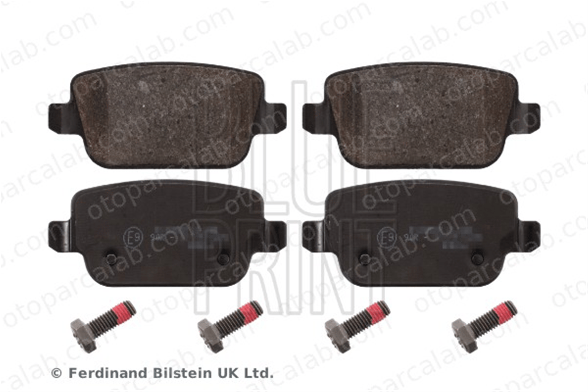 BLUE PRINT ADJ134219 Fren Disk Balata Arka VOLVO V70 III S80 II 6G9J2M008GB LR003657