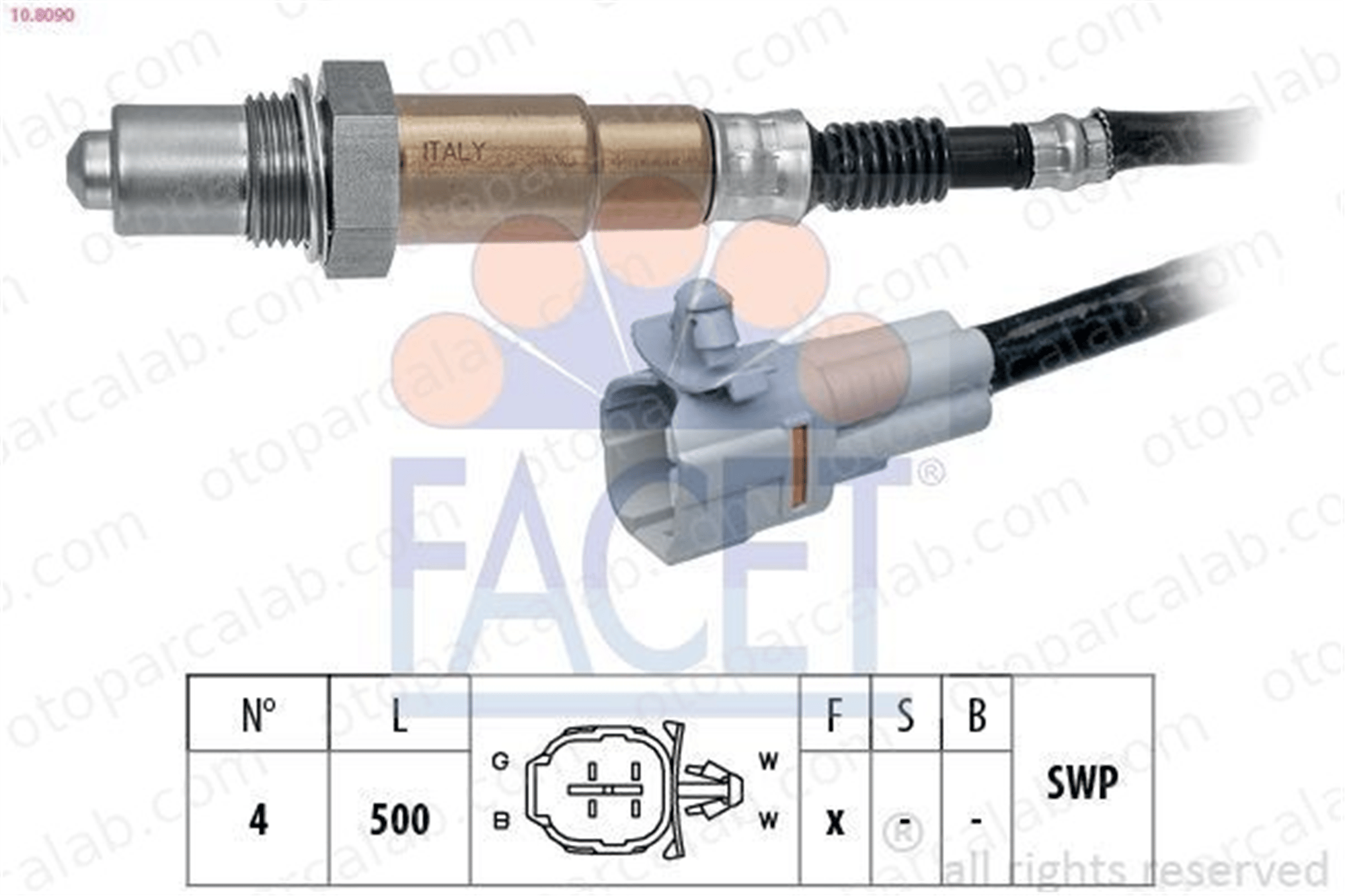 BLUE PRINT ADK87035 Oksijen (Lambda) Sensörü SUZUKI GRAND VITARA II GRAND VITARA I 1821365J12 1821365J10