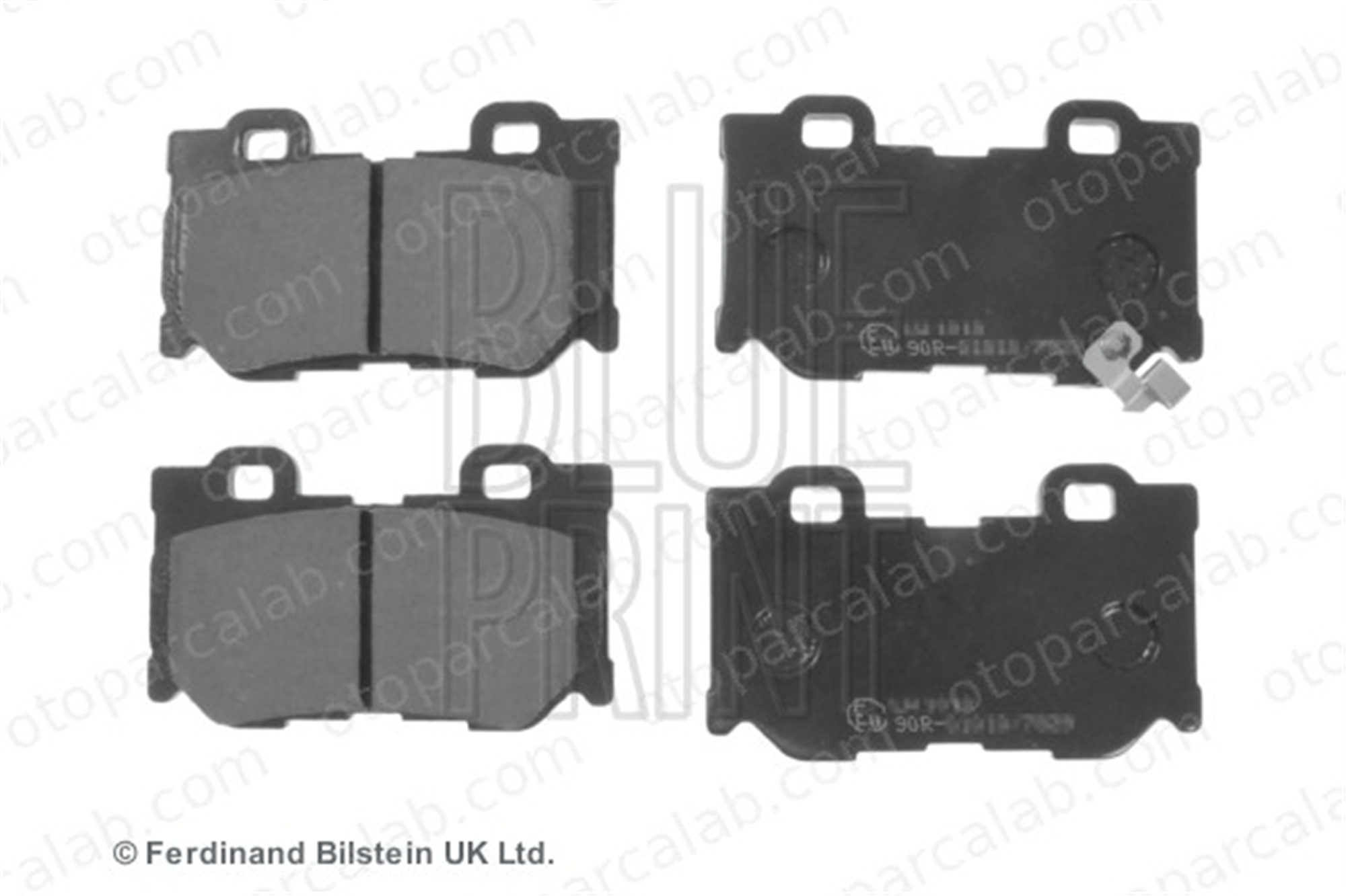 BLUE PRINT ADN142149 Fren Disk Balata Arka NISSAN 370Z Coupe INFINITI FX D4060JL00K D40604GH0A