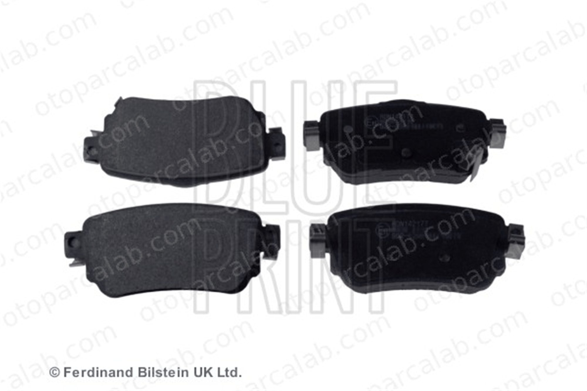 BLUE PRINT ADN142177 Fren Disk Balata Arka NISSAN X-TRAIL III QASHQAI II SUV 440605889R 440606633R