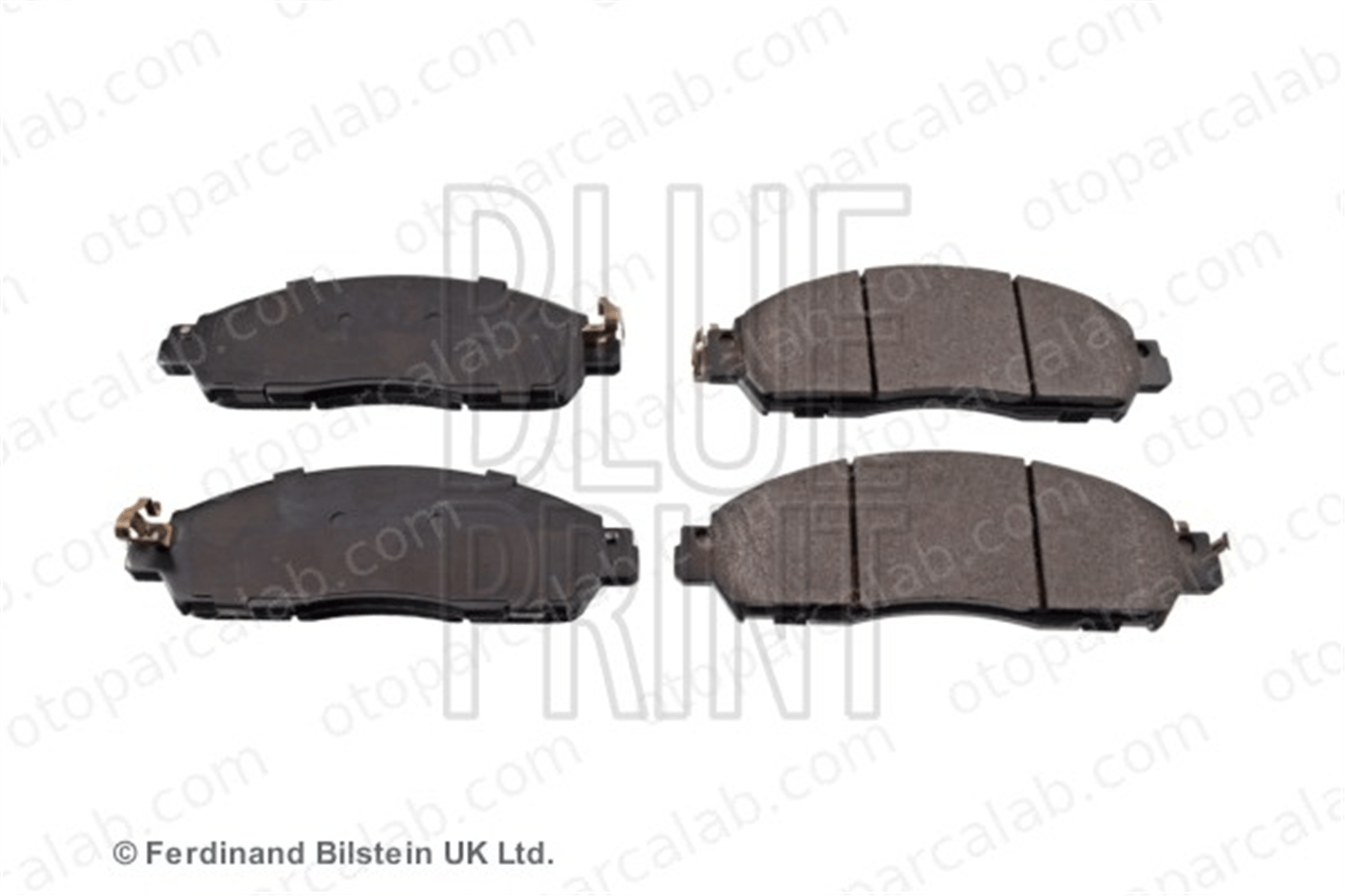BLUE PRINT ADN142183 Fren Disk Balata Ön NISSAN NP300 NAVARA Pick-up RENAULT ALASKAN D10604KJ1A D10604JA0A