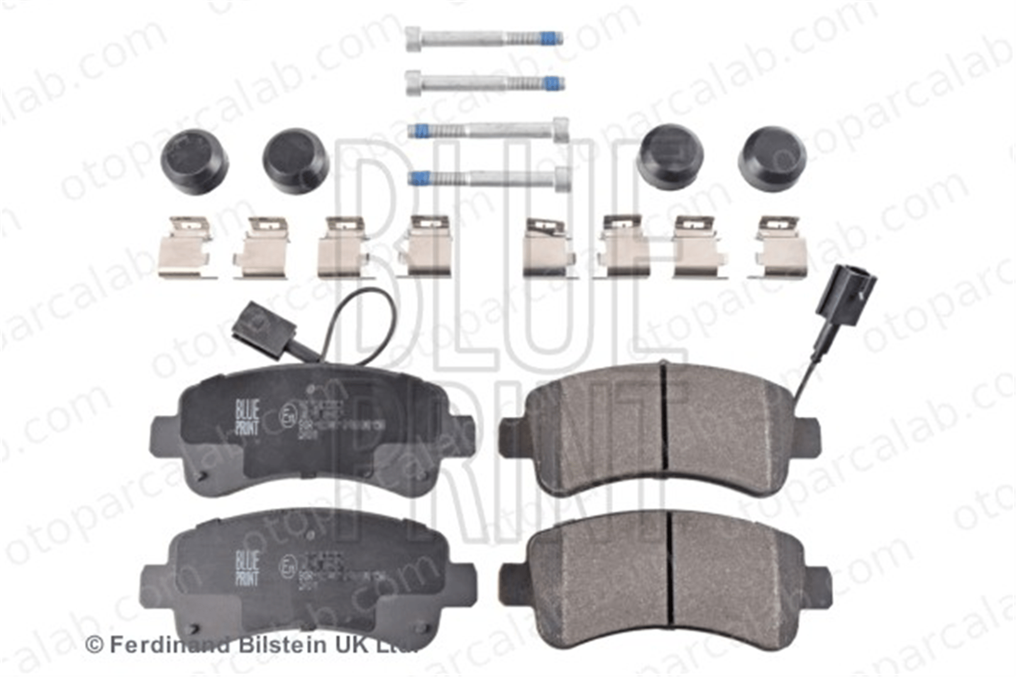 BLUE PRINT ADP154248 Fren Disk Balata Arka CITROËN JUMPER Panelvan/Van JUMPER Platform şasi 77367094 1612434080