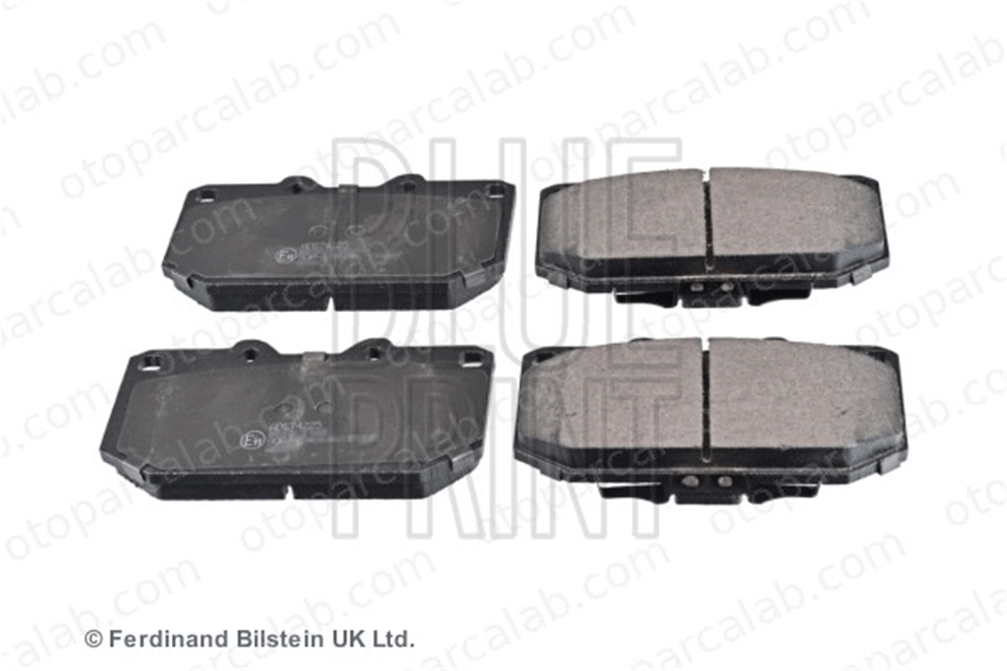 BLUE PRINT ADS74225 Fren Disk Balata Ön SUBARU IMPREZA Station wagon IMPREZA Sedan 26296AE120 26296FA100