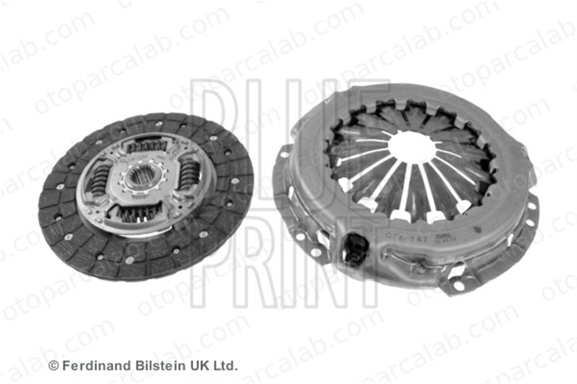 BLUE PRINT ADT330258C Debriyaj Seti TOYOTA IQ 3125074020 3121074020