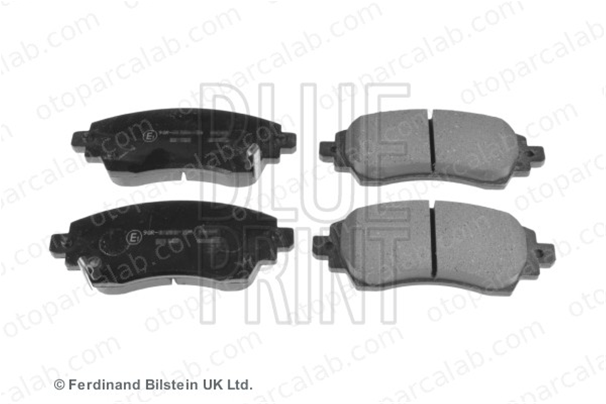 BLUE PRINT ADT342104 Fren Disk Balata Ön TOYOTA COROLLA COROLLA Compact 446502030 0446502030