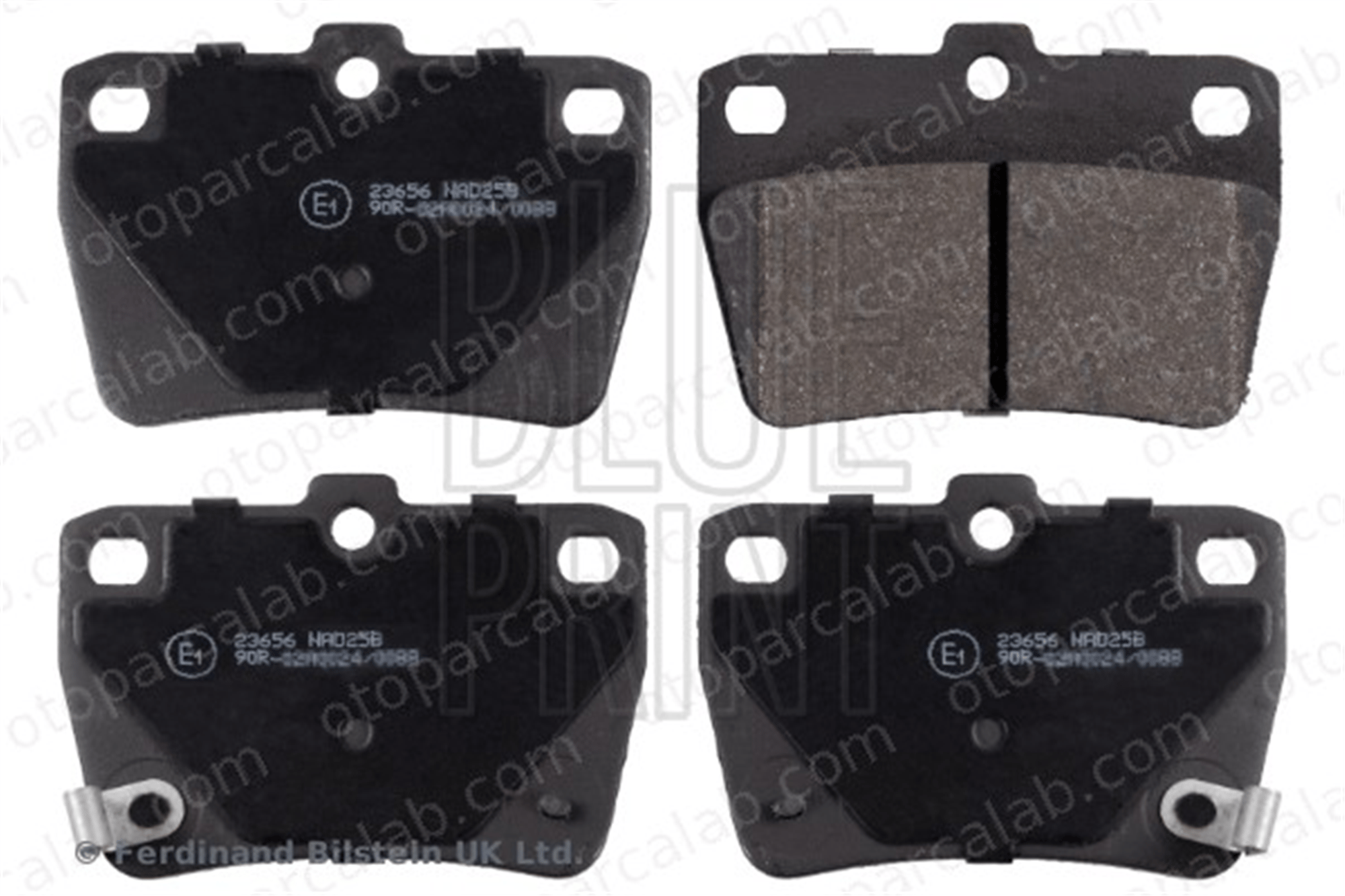 BLUE PRINT ADT342122 Fren Disk Balata Arka TOYOTA RAV 4 II RAV 4 I 446642010 0446642010