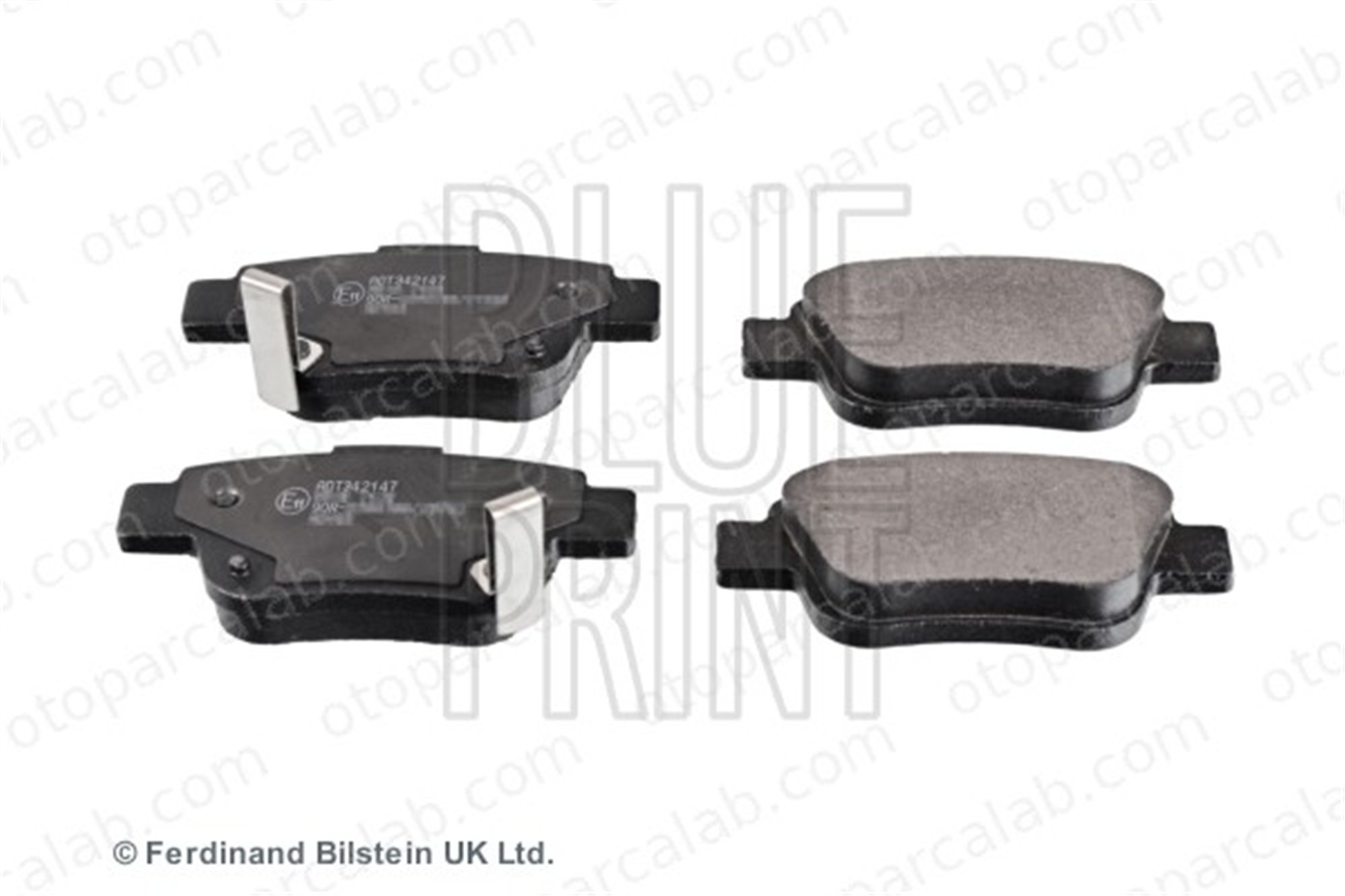 BLUE PRINT ADT342147 Fren Disk Balata Arka TOYOTA AVENSIS AVENSIS Sedan 446605010 0446605010