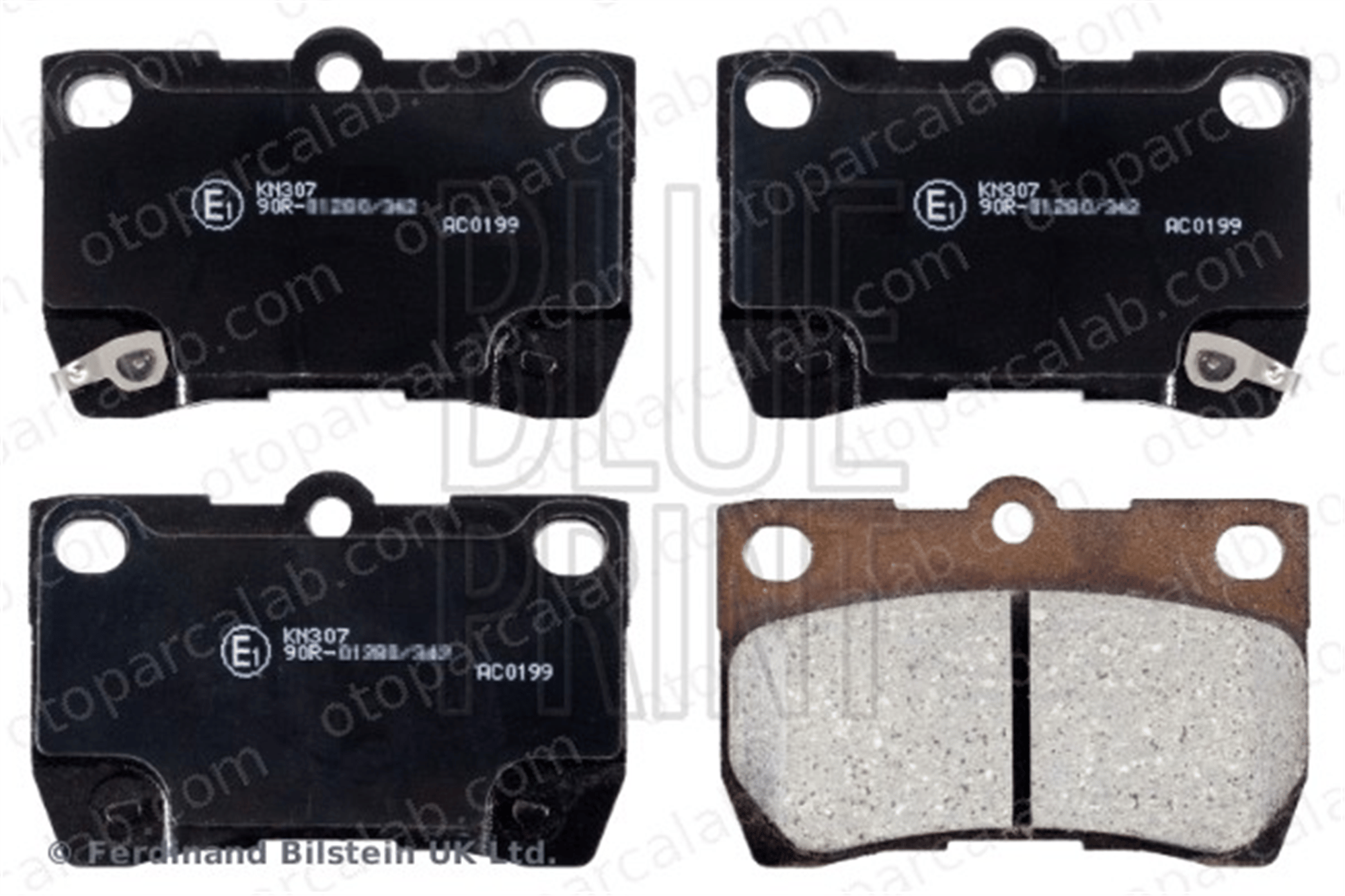 BLUE PRINT ADT342156 Fren Disk Balata Ön LEXUS GS IS II 446622190 0446622190