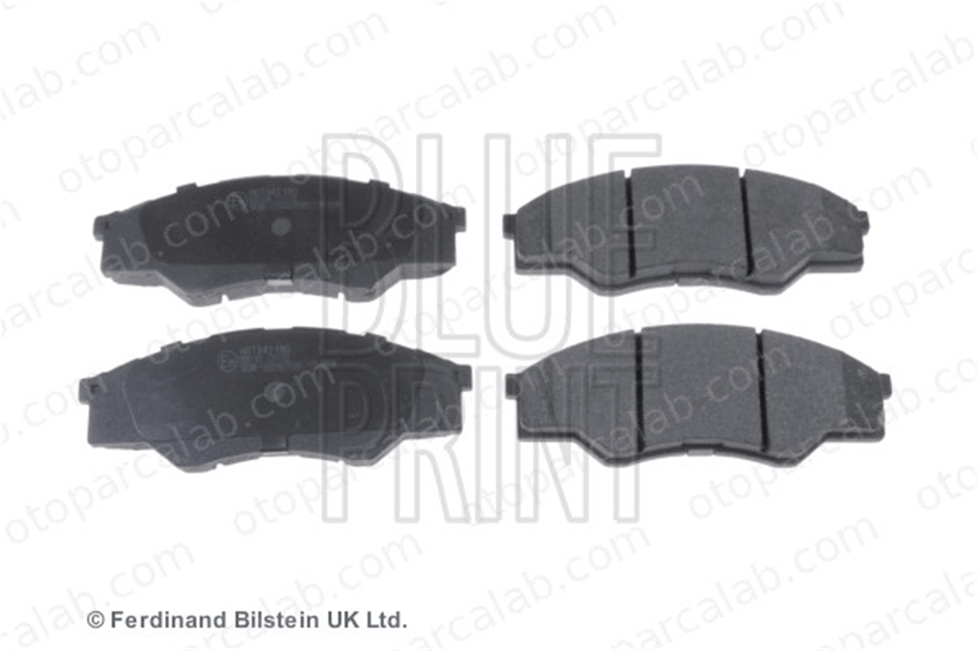 BLUE PRINT ADT342180 Fren Disk Balata Ön TOYOTA HILUX VII Pick-up 44650K160 044650K160