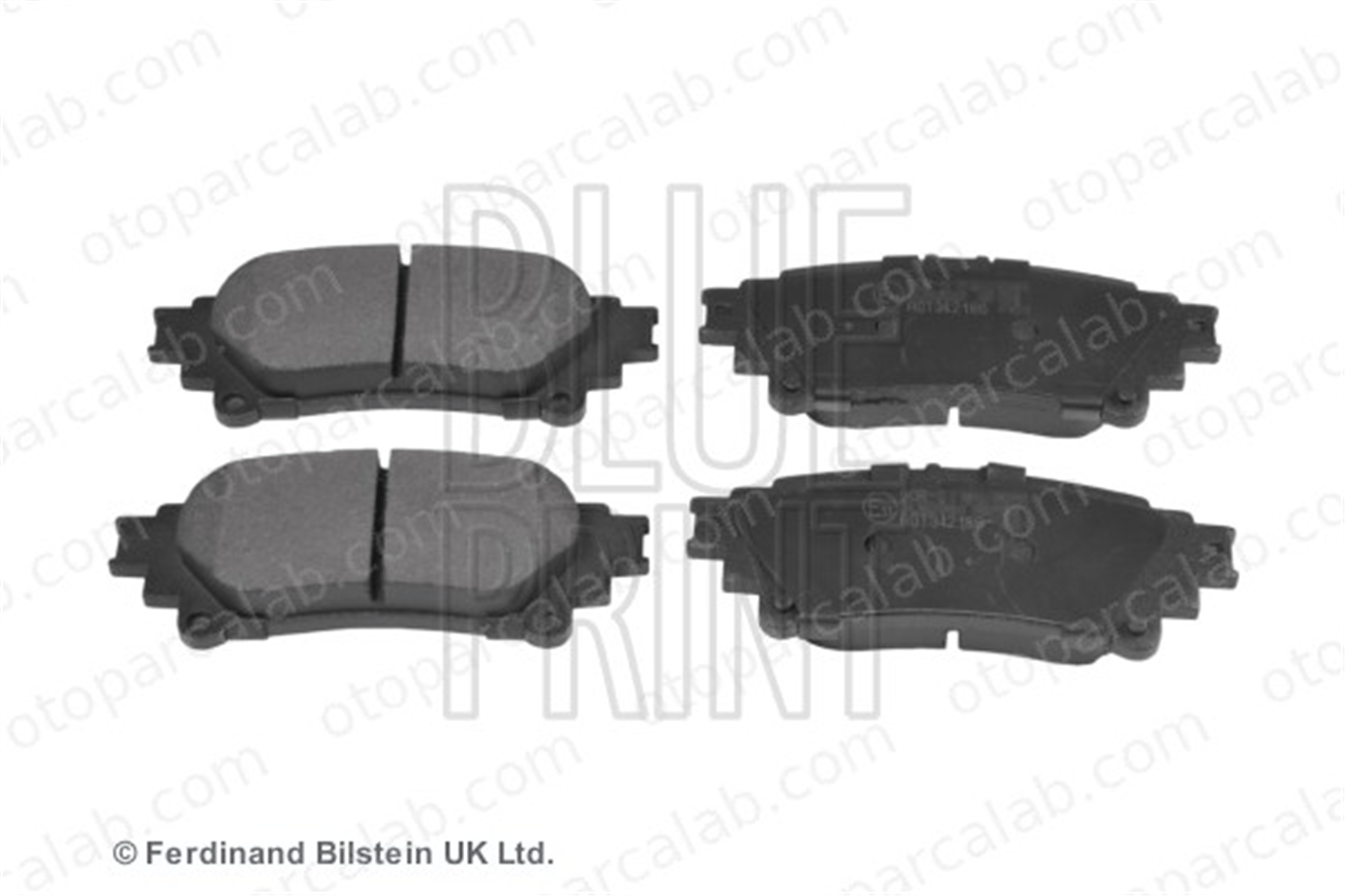 BLUE PRINT ADT342186 Fren Disk Balata Ön LEXUS IS III RX 446648130 0446648130