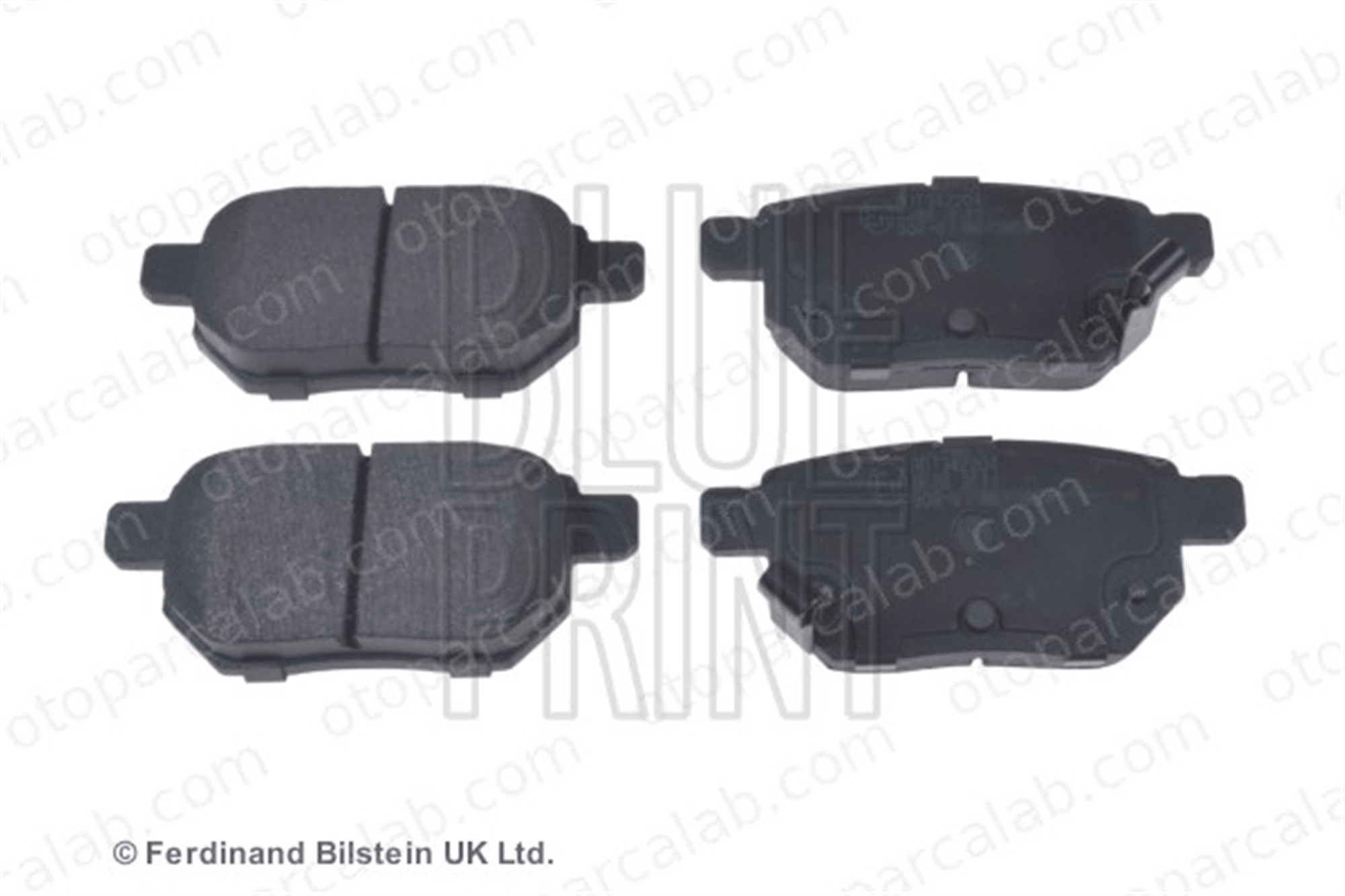 BLUE PRINT ADT342204 Fren Disk Balata Ön TOYOTA COROLLA Sedan AURIS 446647080 0446647080